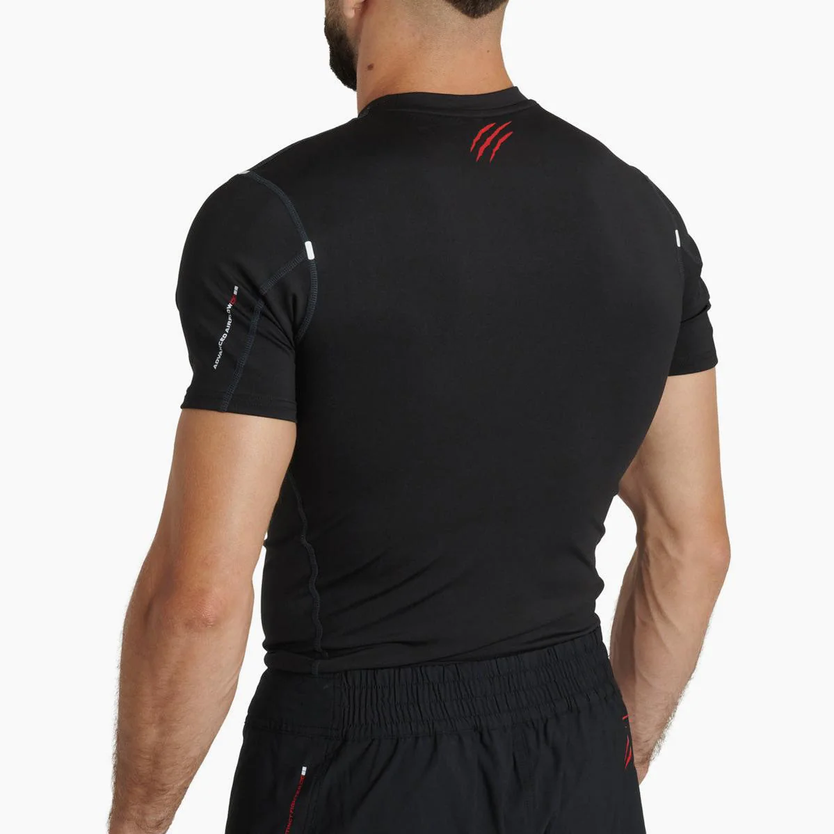 Rashguard Leone Primal Instinct AB917 krótki rękaw Czarny  - Image 3