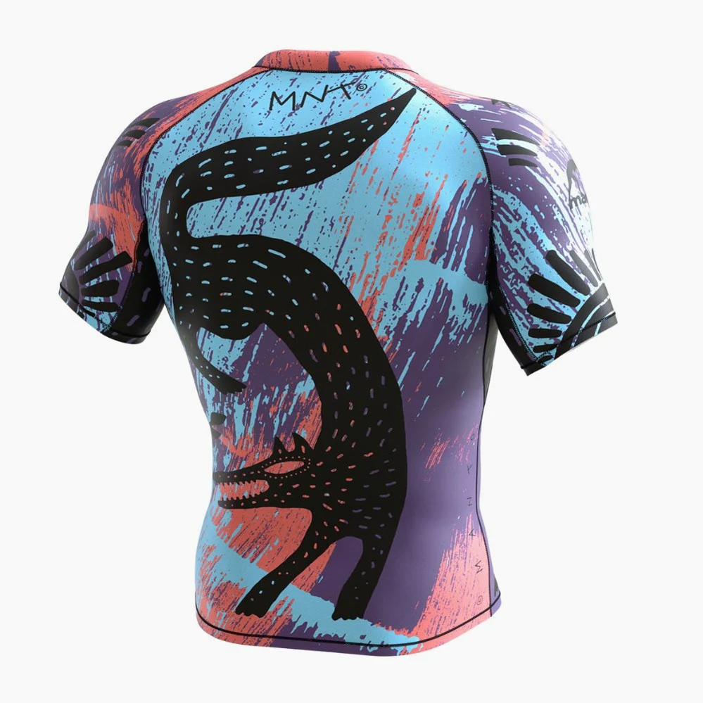 Rashguard Manto Livings krótki rękaw Wielokolorowy  - Image 2