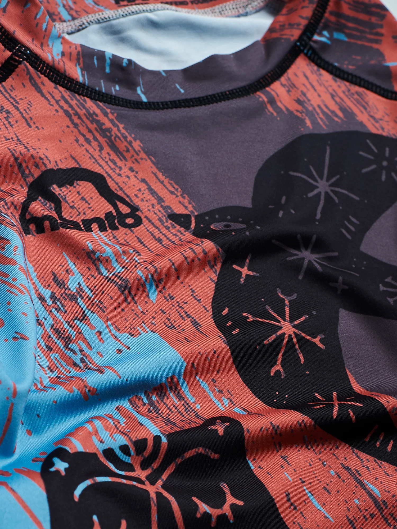 Rashguard Manto Livings krótki rękaw Wielokolorowy  - Image 6