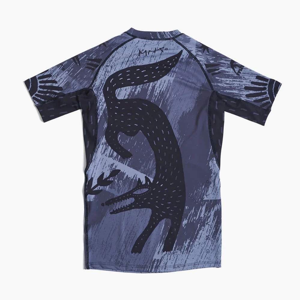 Rashguard Manto Koszulki z krótkim rękawem Szary  - Image 5