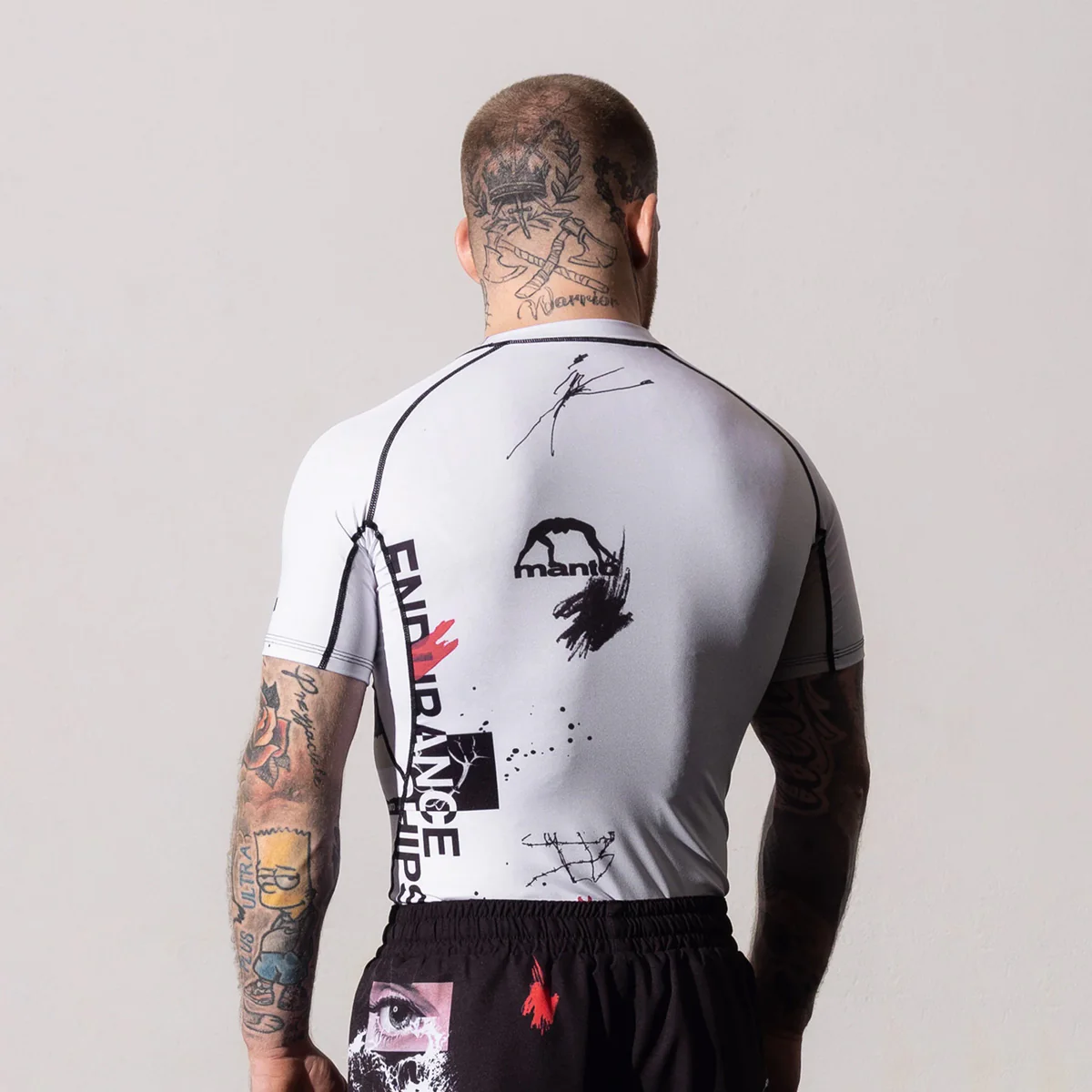 Rashguard Manto Overcome krótki rękaw  - Image 2