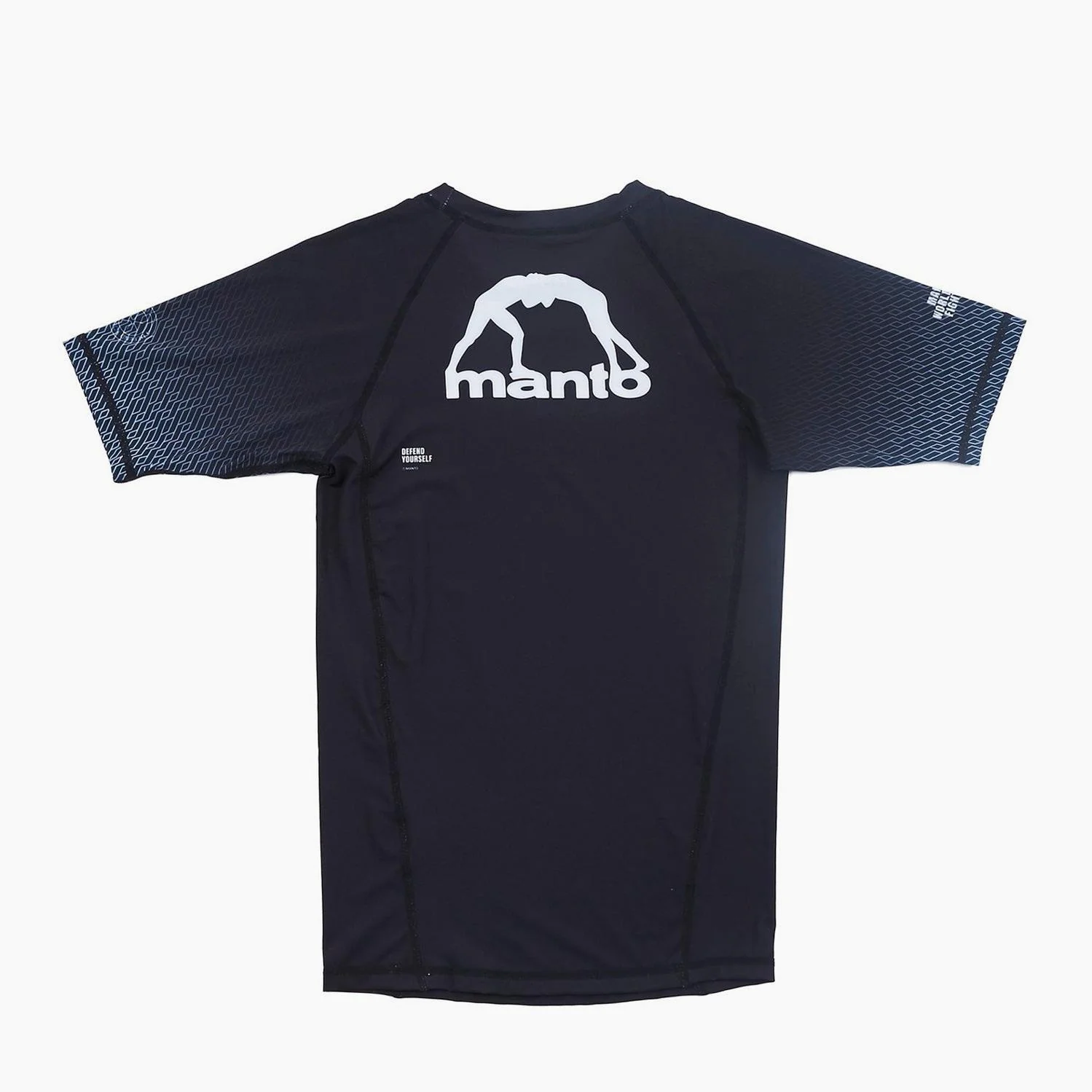 Rashguard Manto Rank krótki rękaw Czarny  - Image 2