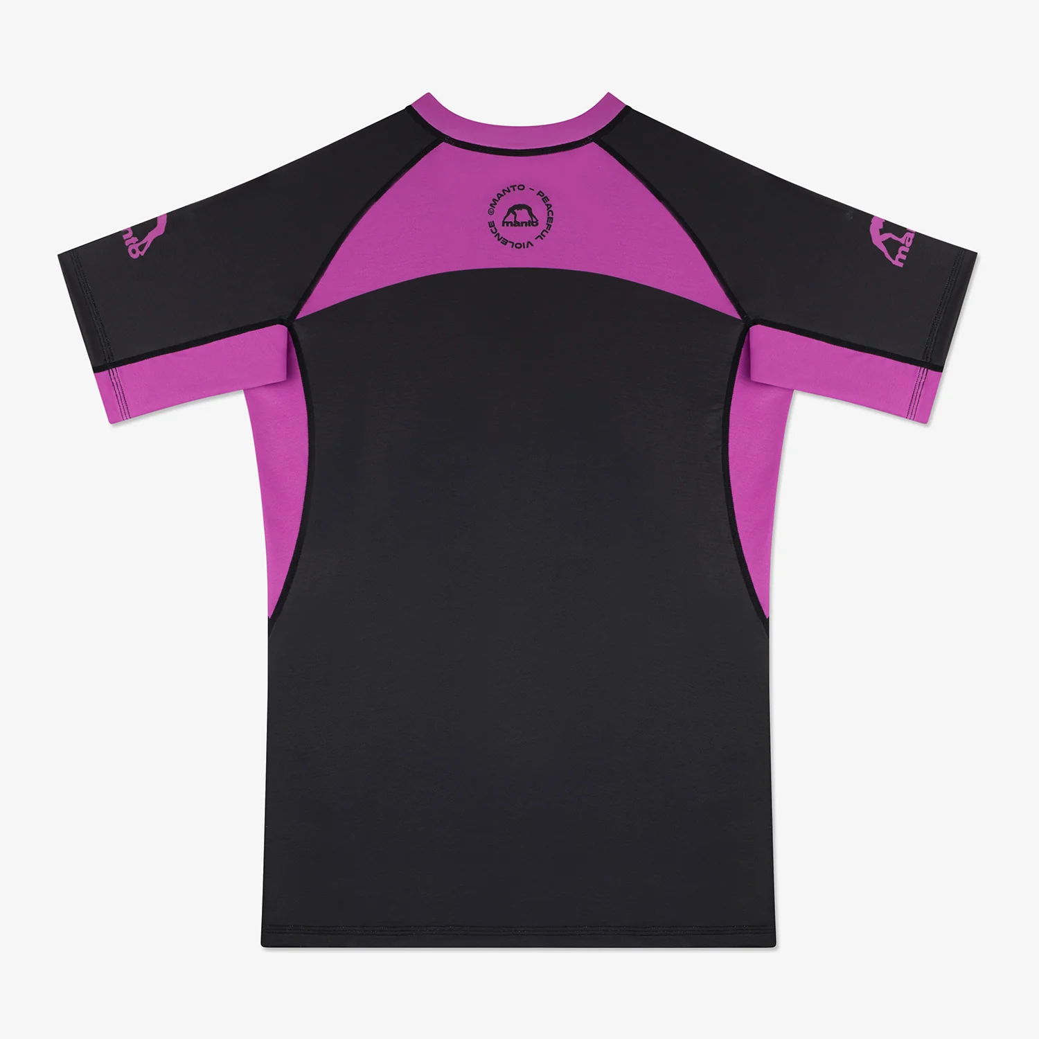 Rashguard Manto Ranked 25 krótki rękaw Fioletowa  - Image 2