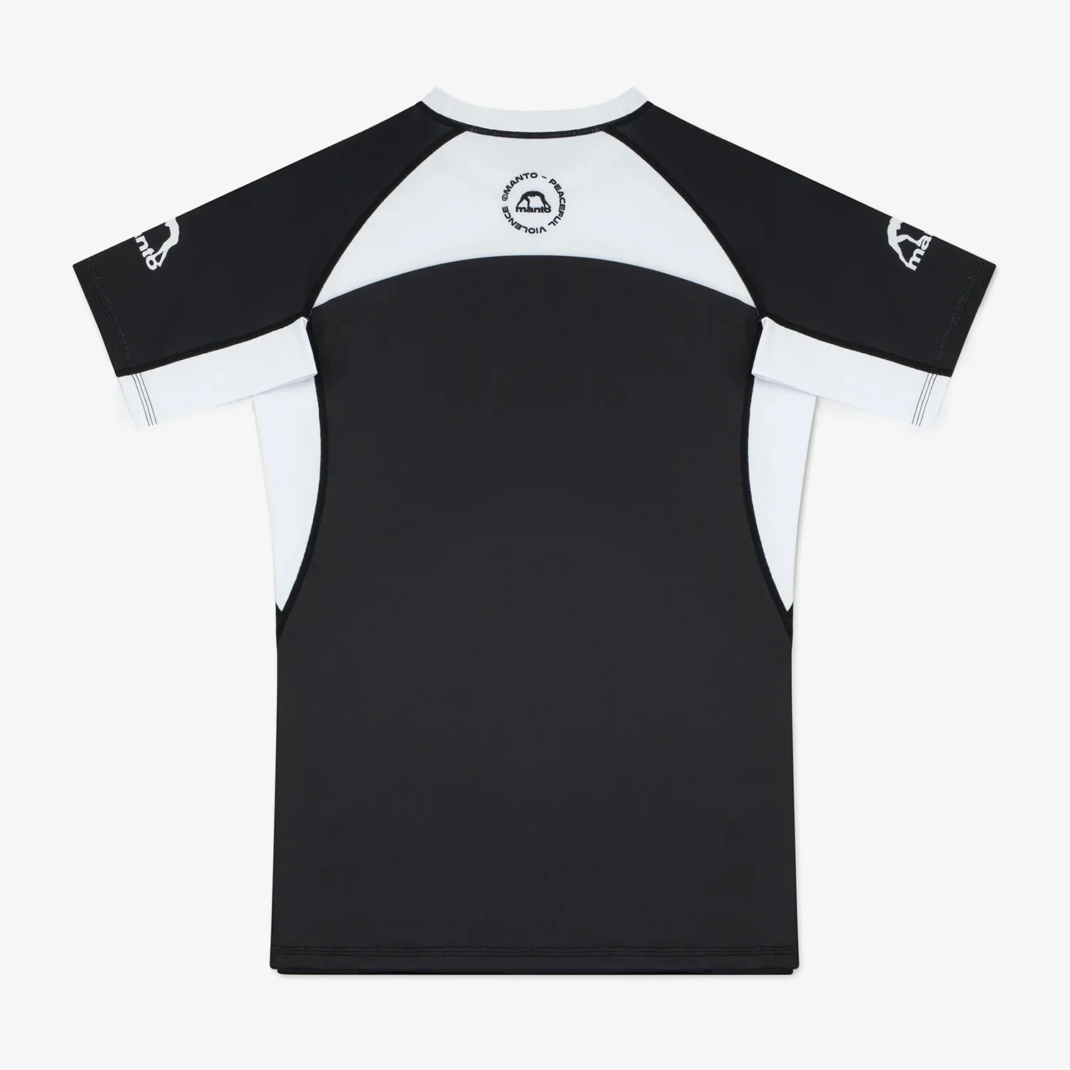 Rashguard Manto Ranked 25 krótki rękaw Biały  - Image 2