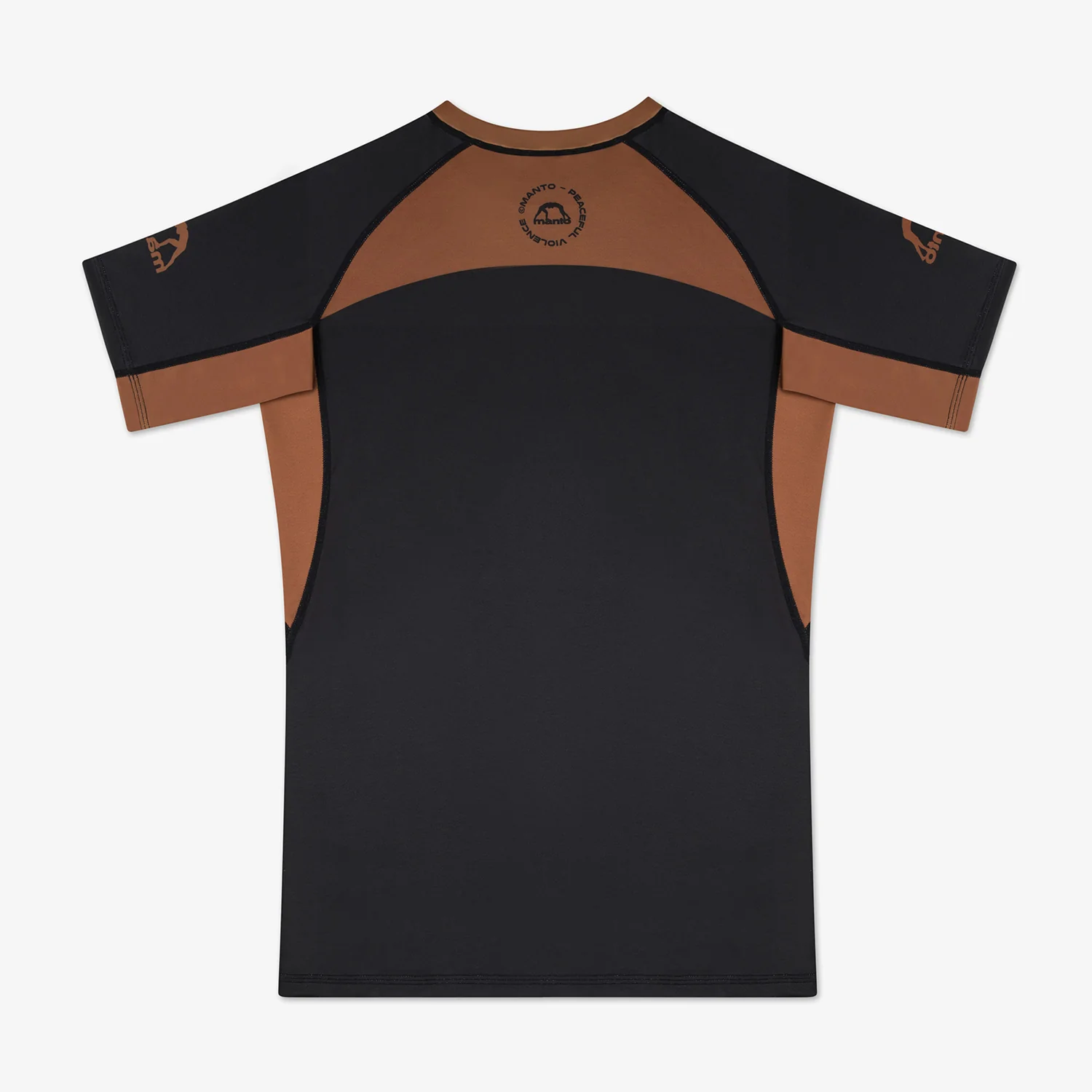 Rashguard Manto Ranked 25 krótki rękaw Brązowy  - Image 2