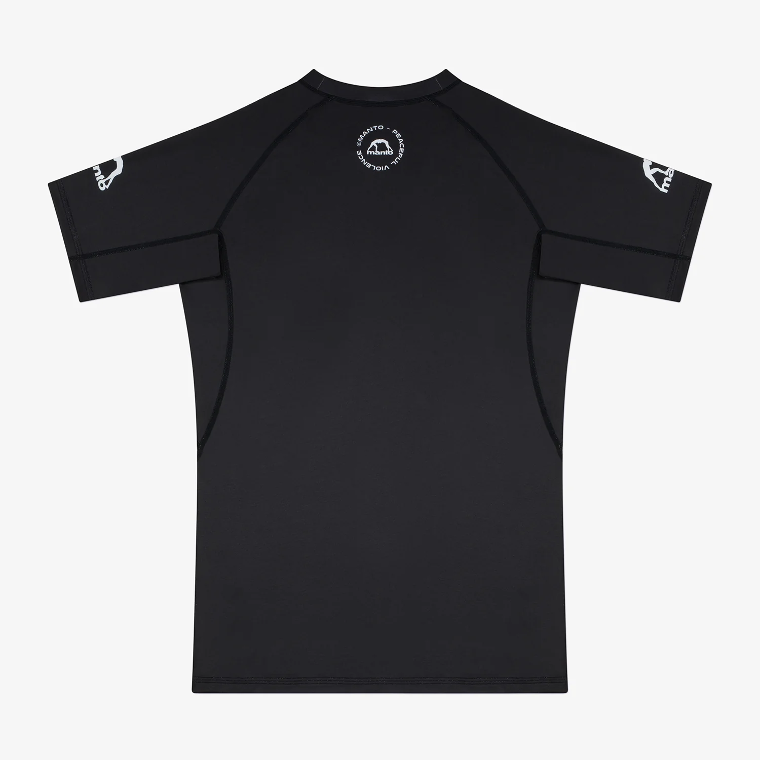 Rashguard Manto Ranked 25 krótki rękaw Czarny  - Image 2