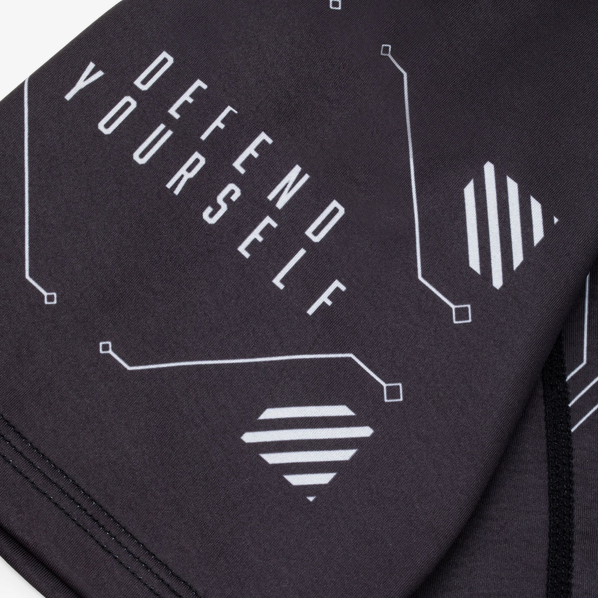 Rashguard Manto Shield krótki rękaw Czarny  - Image 3