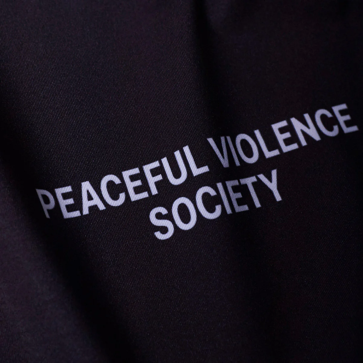 Rashguard Manto Society czarny z krótkim rękawem  - Image 3