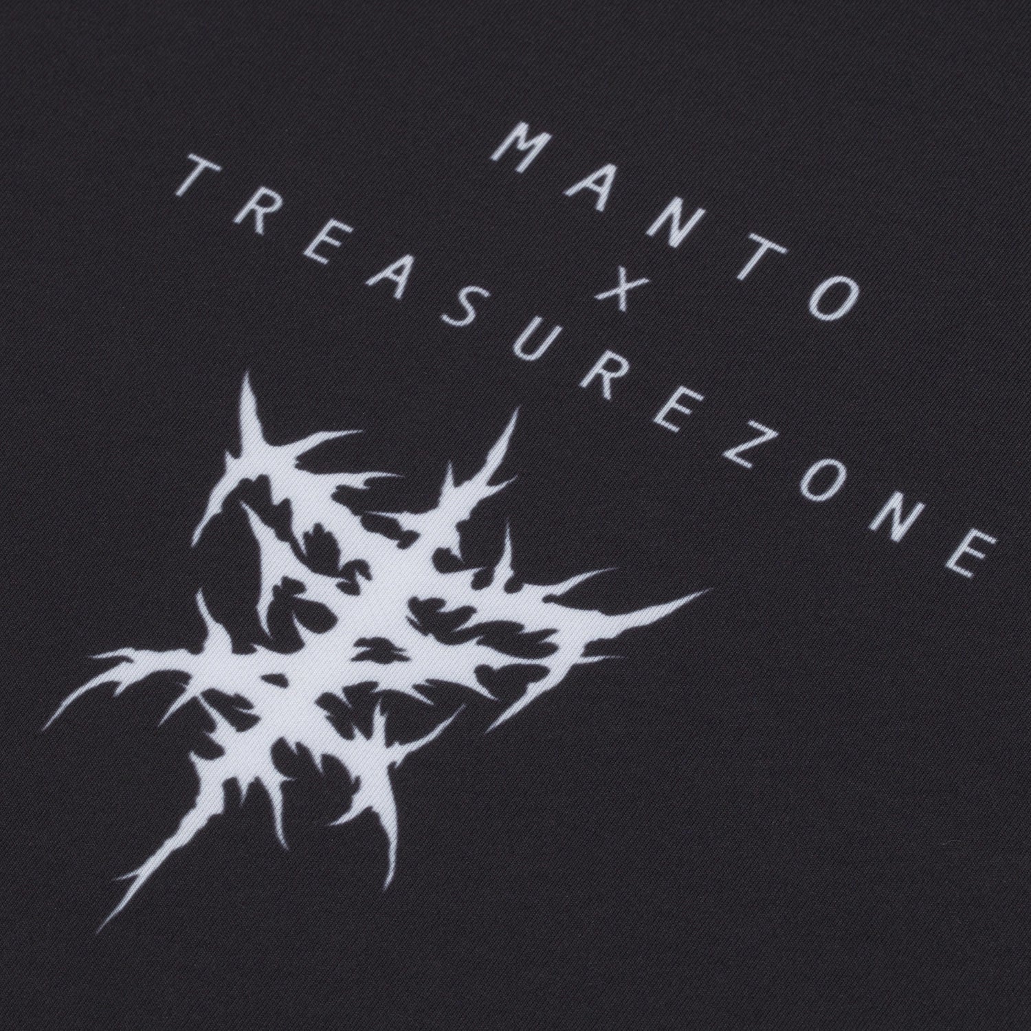 Rashguard Manto Treasure Zone czarny z krótkim rękawem  - Image 6