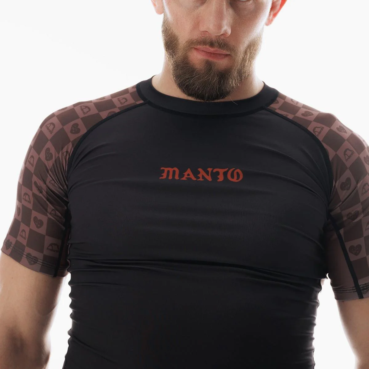Rashguard Manto Tuff Luv krótki rękaw czarny  - Image 3