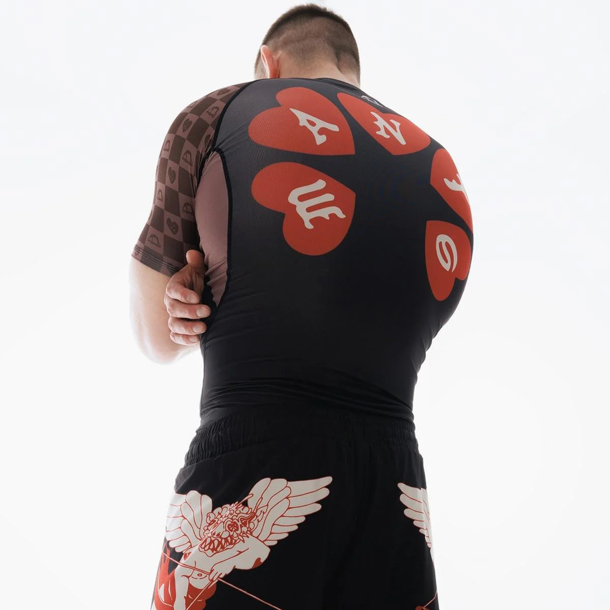 Rashguard Manto Tuff Luv krótki rękaw czarny  - Image 4