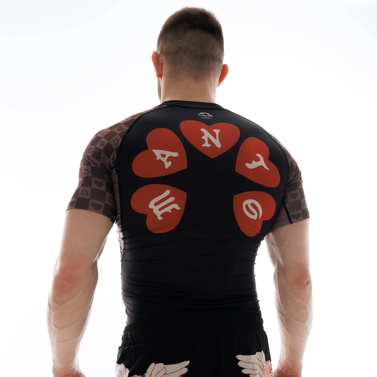 Rashguard Manto Tuff Luv krótki rękaw czarny  - Image 5