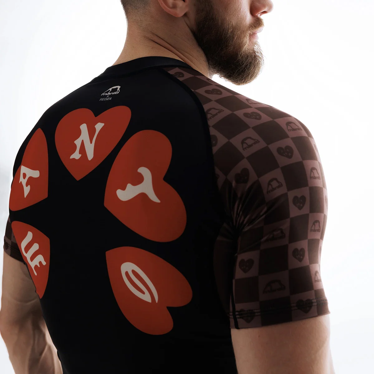 Rashguard Manto Tuff Luv krótki rękaw czarny  - Image 7