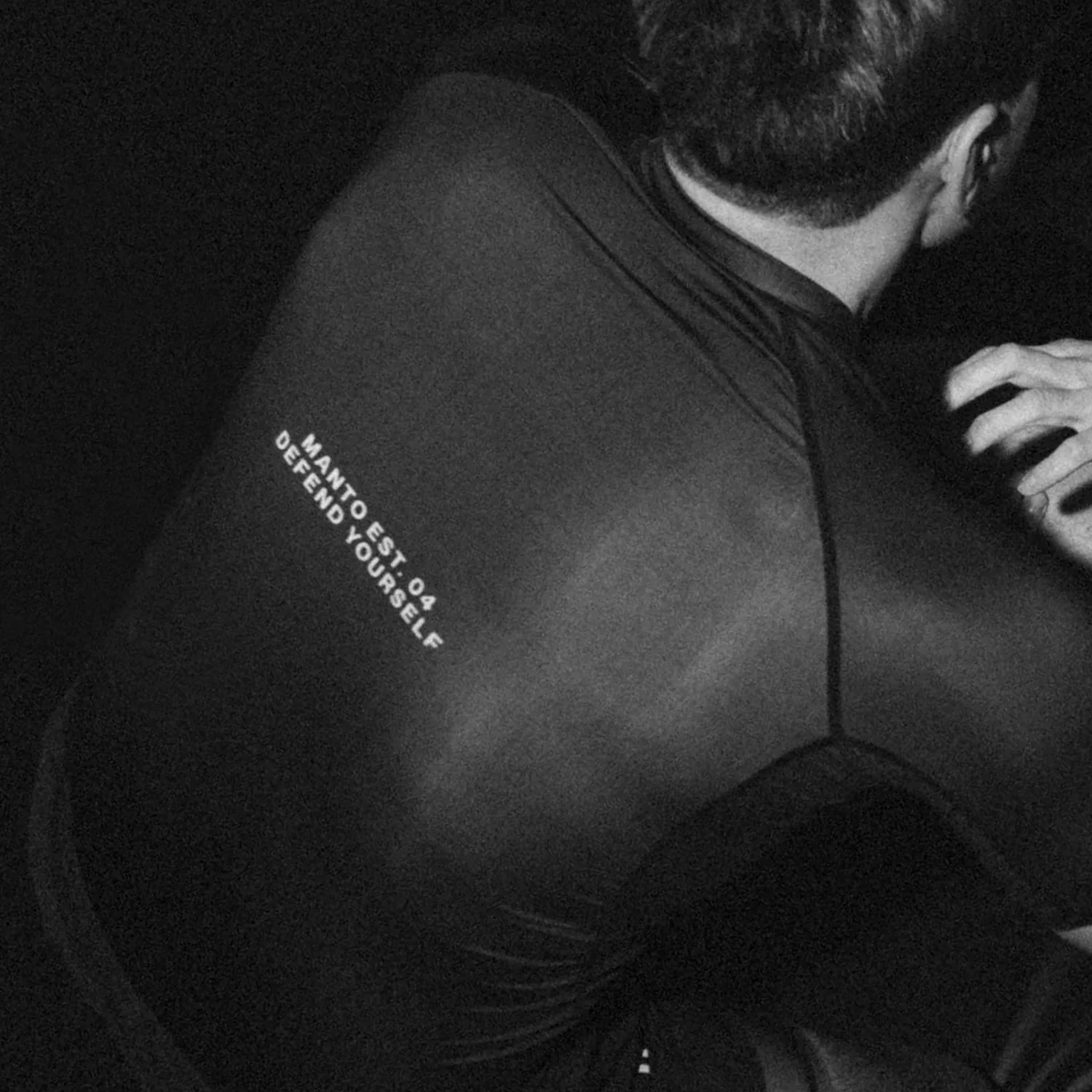 Rashguard Manto Varsity krótki rękaw Czarny  - Image 5