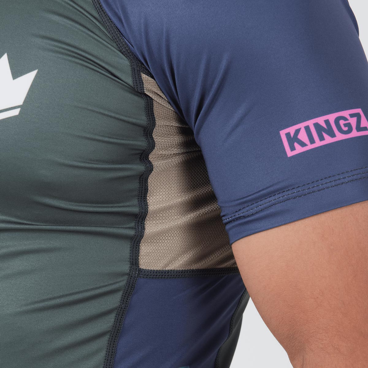 Rashguard krótki rękaw No-Gi Kingz Draft  - Image 11