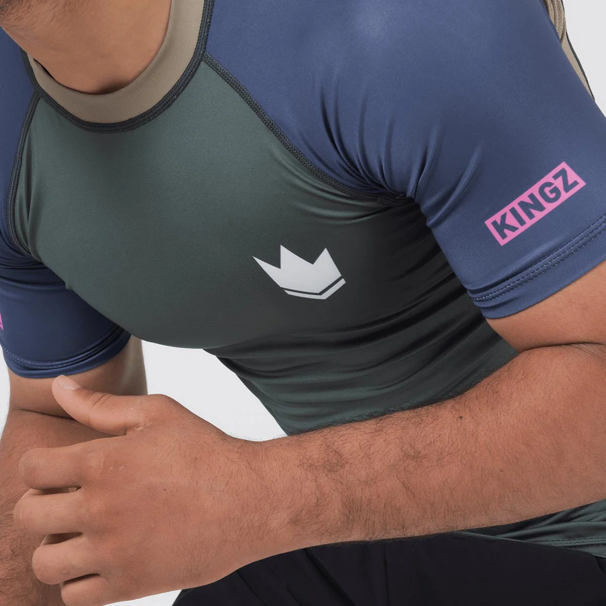 Rashguard krótki rękaw No-Gi Kingz Draft  - Image 13