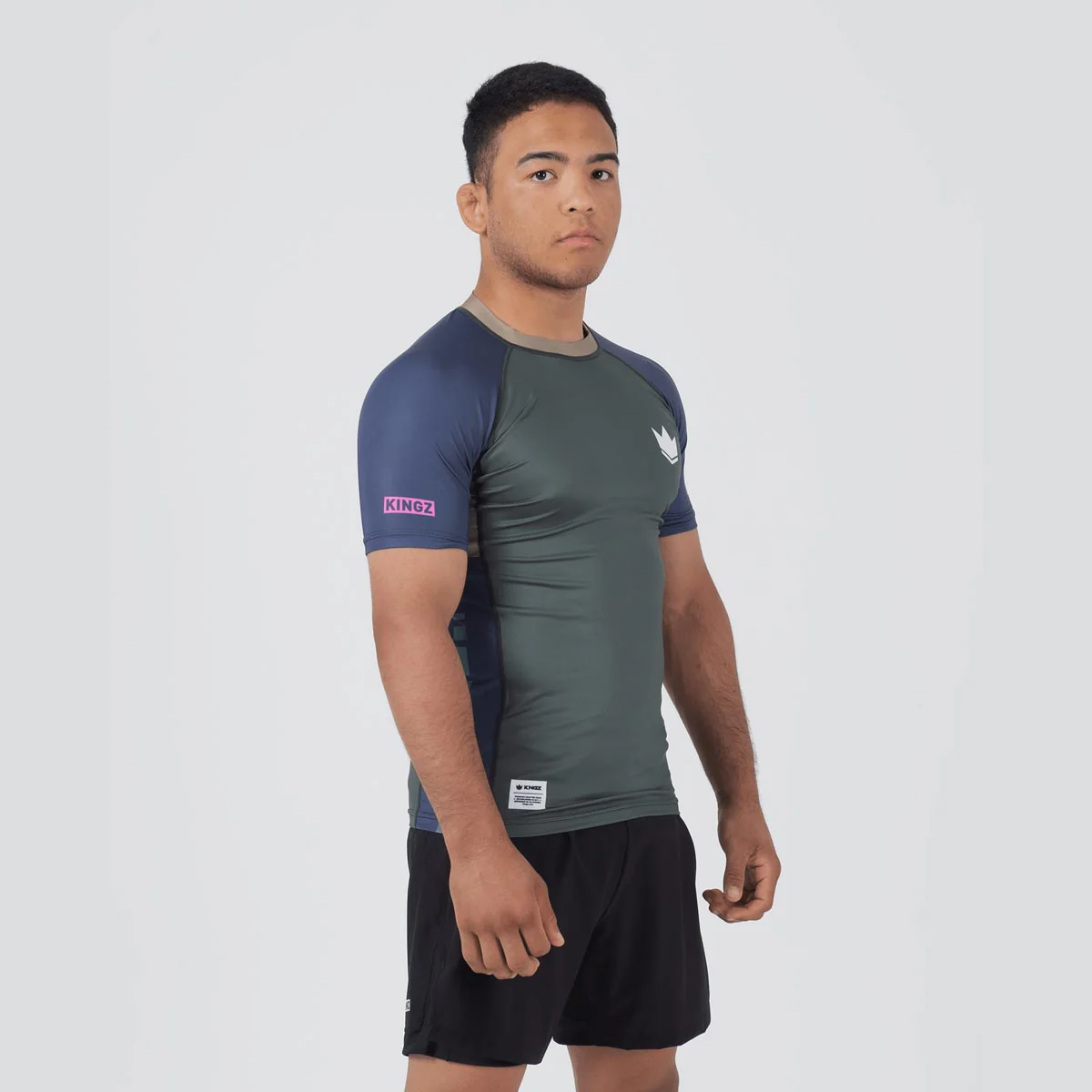 Rashguard krótki rękaw No-Gi Kingz Draft  - Image 7
