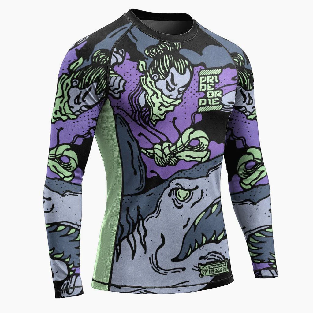 Rashguard Pride or Die Dangerous Water V2 długi rękaw  - Image 2