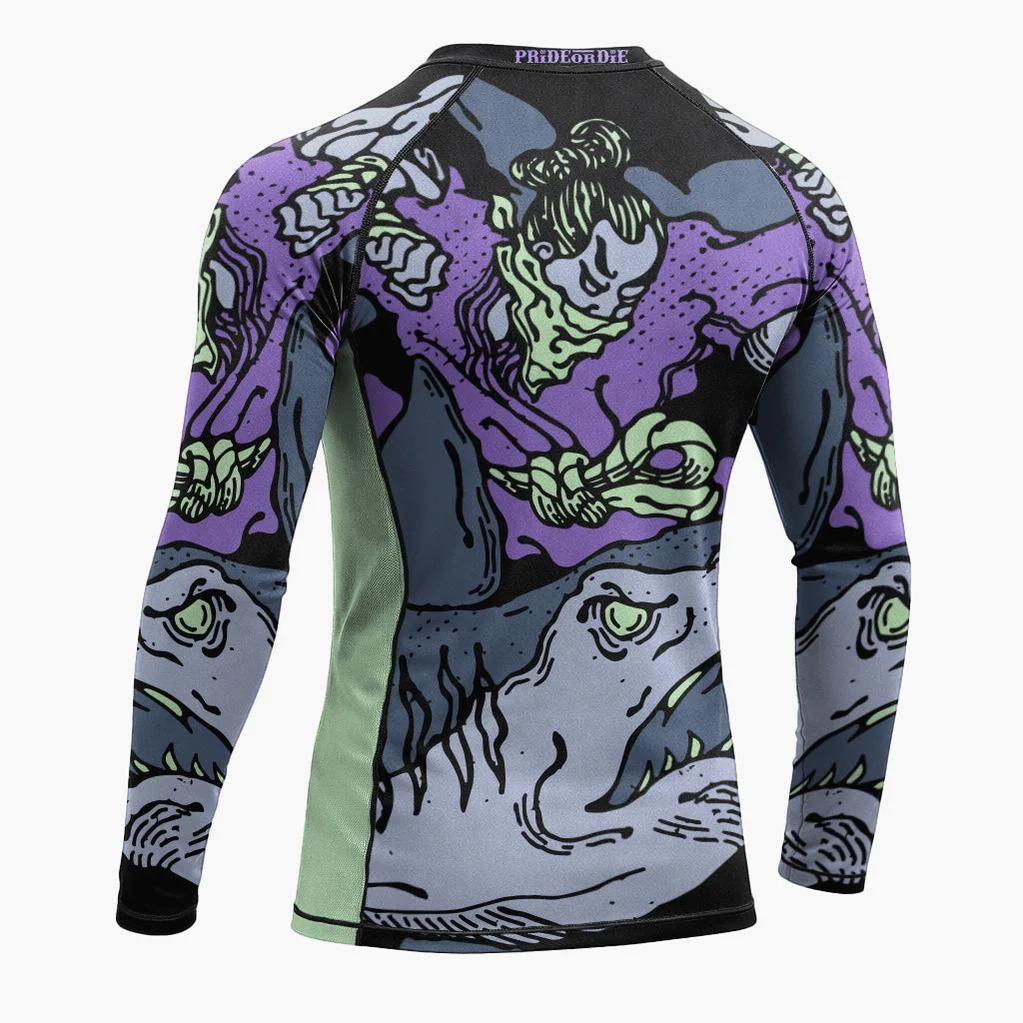 Rashguard Pride or Die Dangerous Water V2 długi rękaw  - Image 4