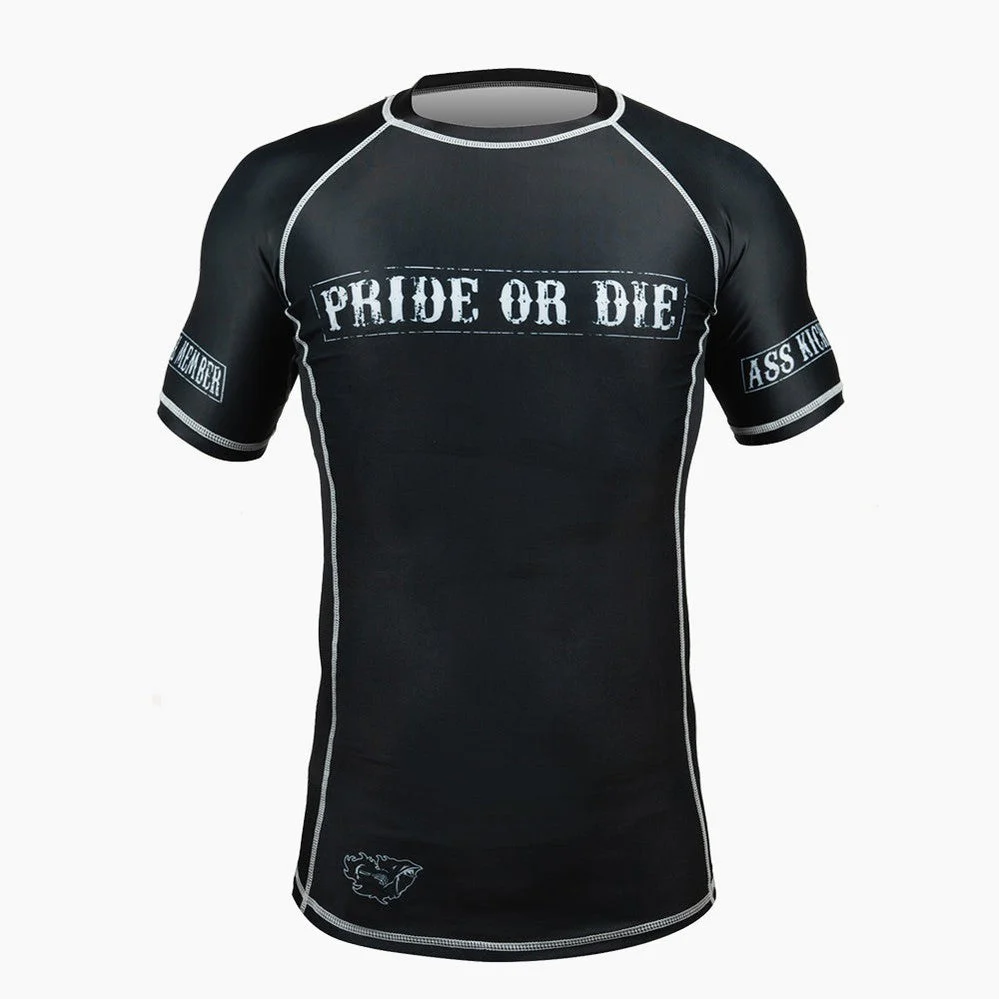 Rashguard Pride or Die Fight Club krótki rękaw  - Image 2