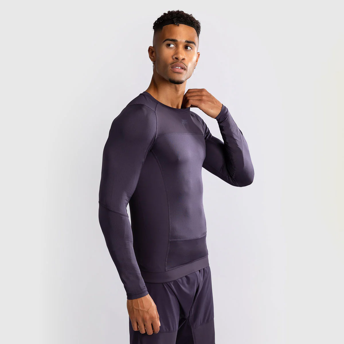 Rashguard Venum G-Fit Air długi rękaw Fioletowy  - Image 2