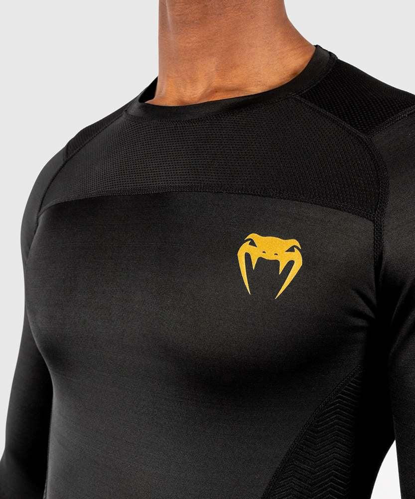 Rashguard Venum G-Fit Czarny-złoty długi rękaw  - Image 8
