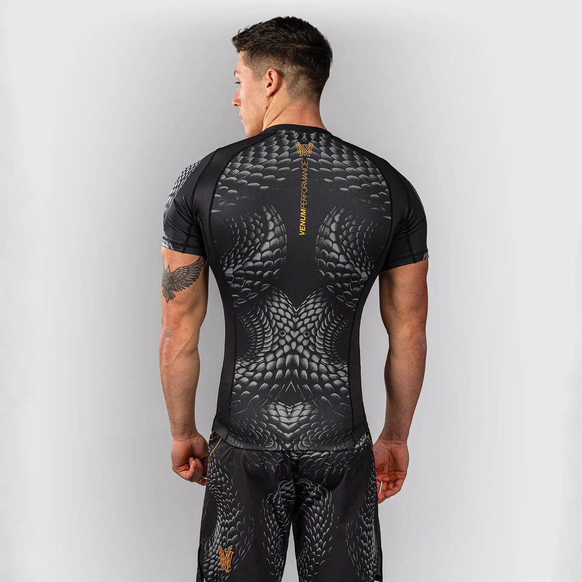 Rashguard Venum Matupa krótki rękaw Czarny-szary  - Image 5