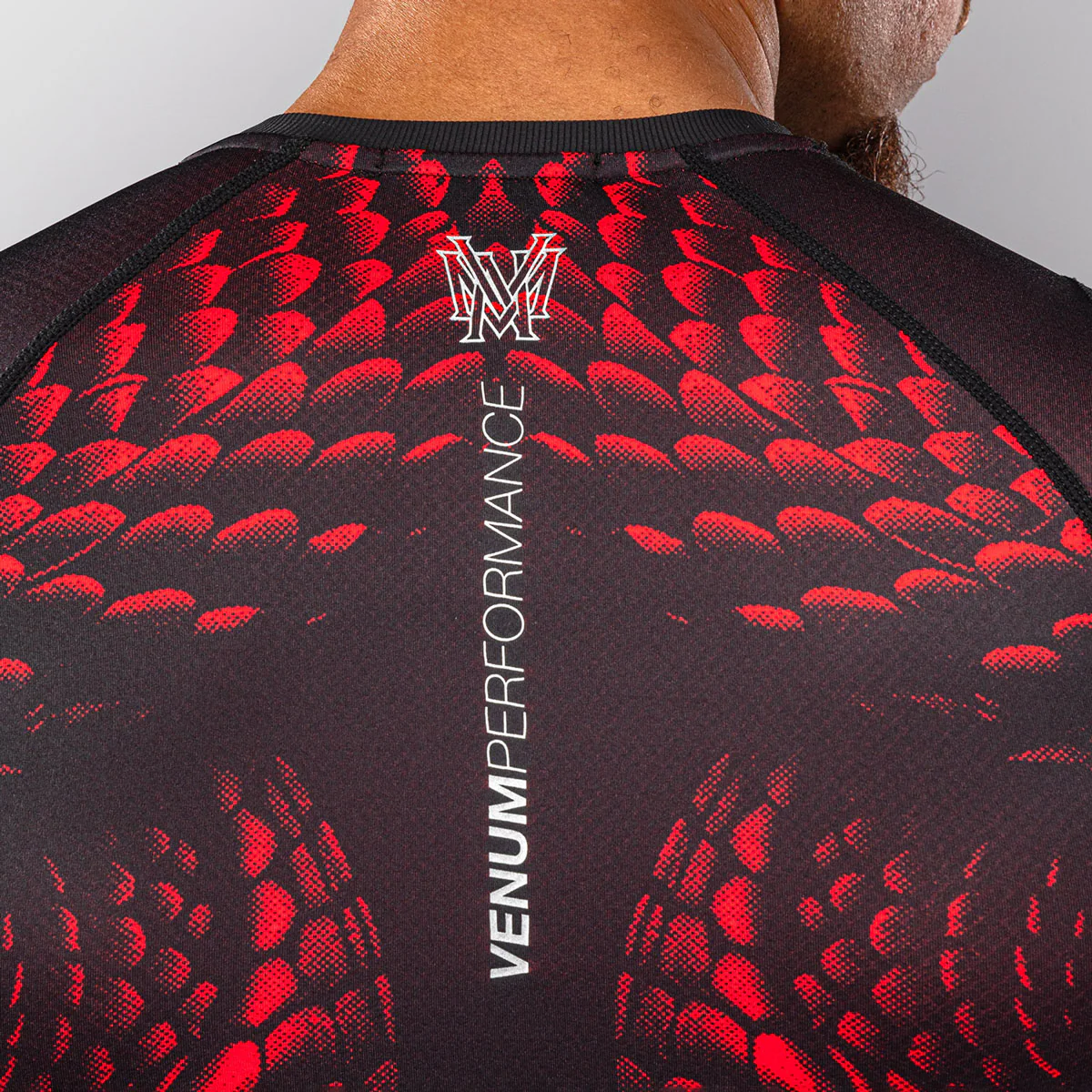 Rashguard Venum Matupa krótki rękaw Czarny-czerwony  - Image 5