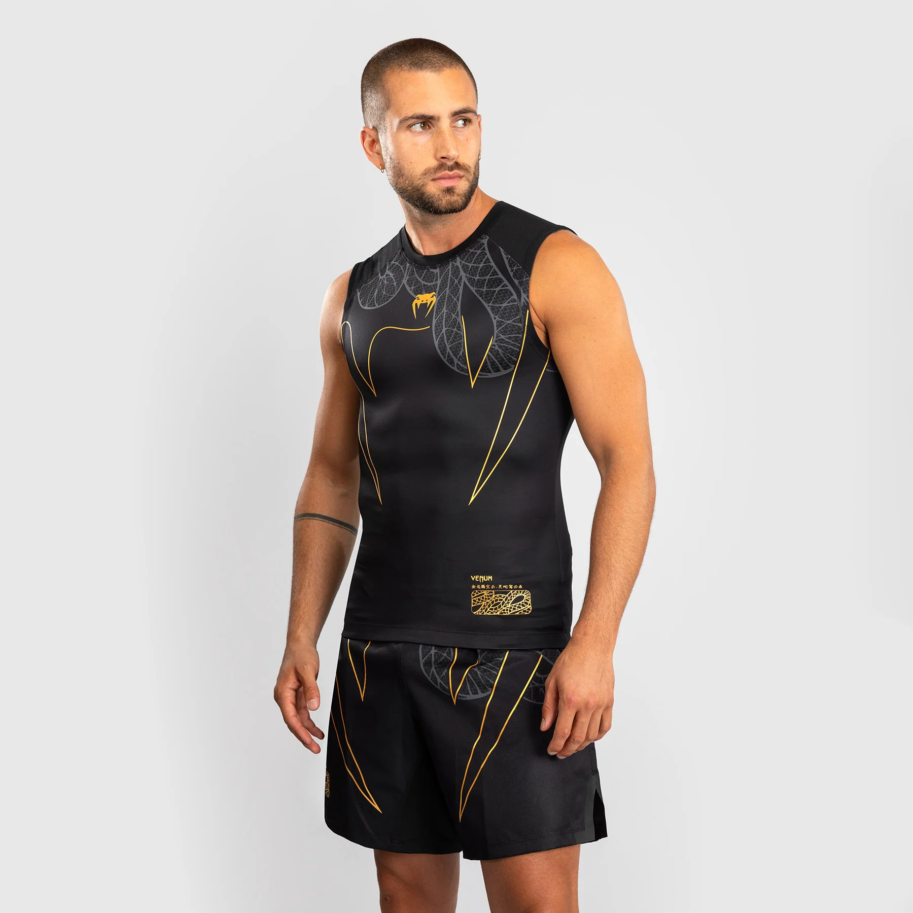Rashguard Venum Serpenti bez rękawów Czarny  - Image 2