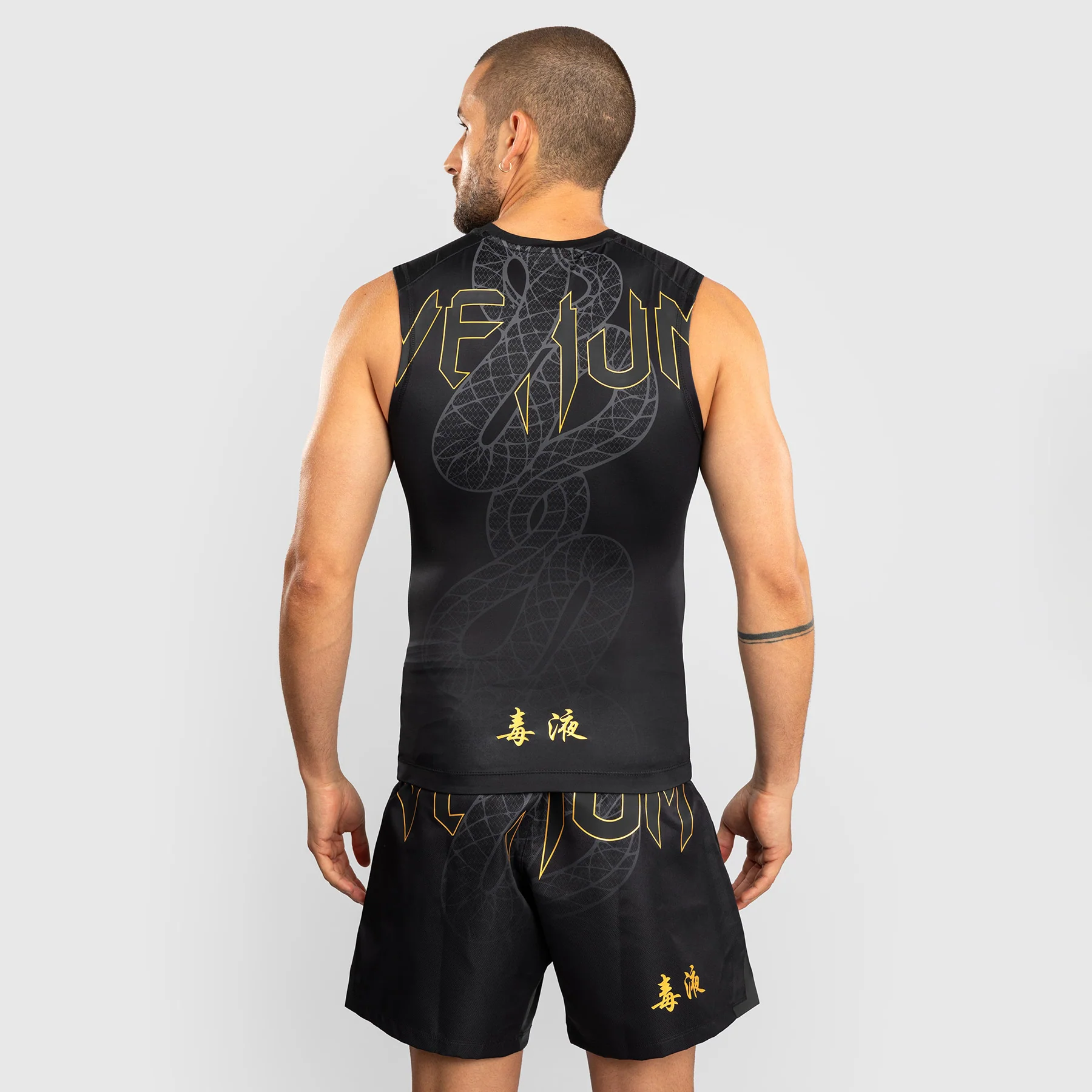 Rashguard Venum Serpenti bez rękawów Czarny  - Image 4