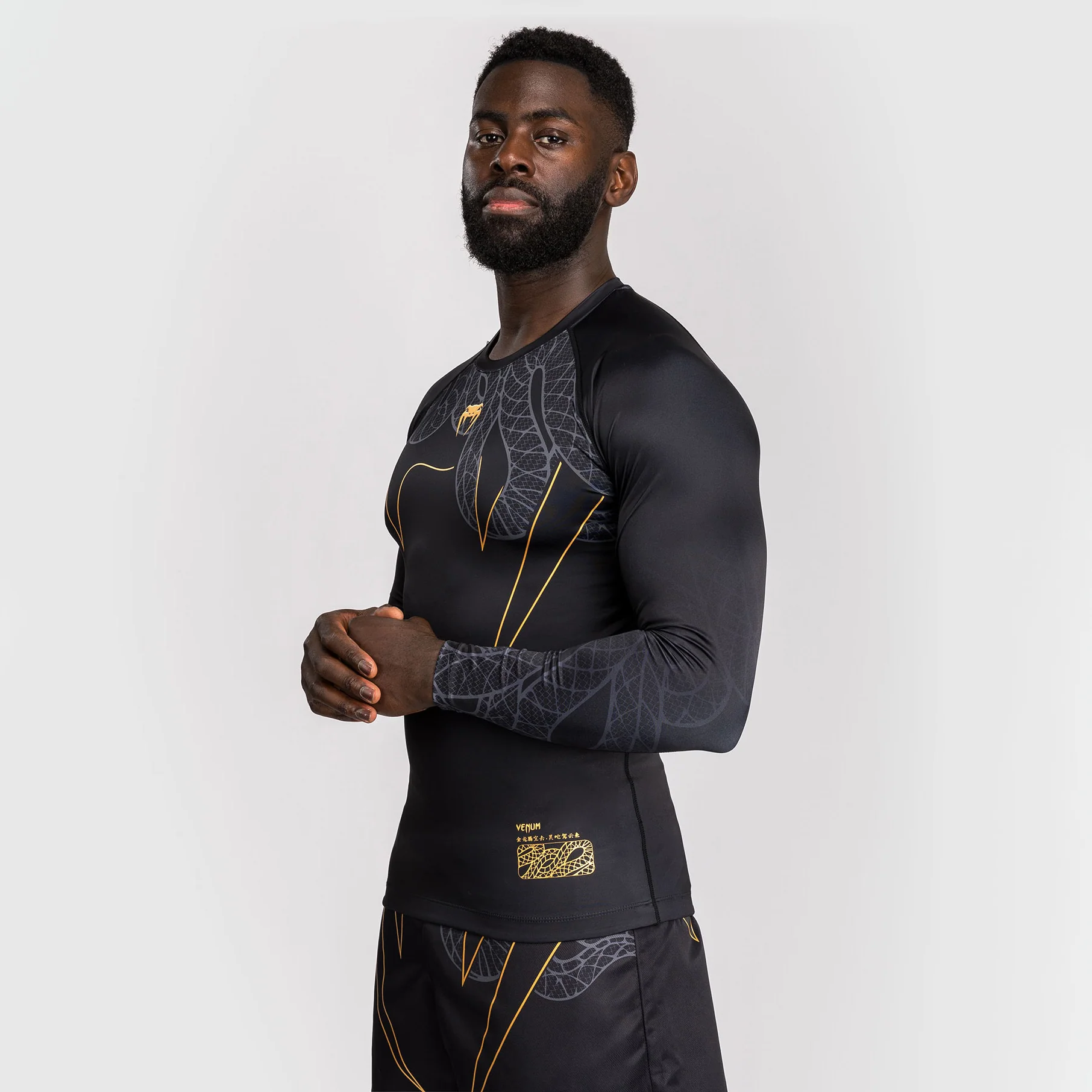 Rashguard Venum Serpenti długi rękaw Czarny  - Image 2