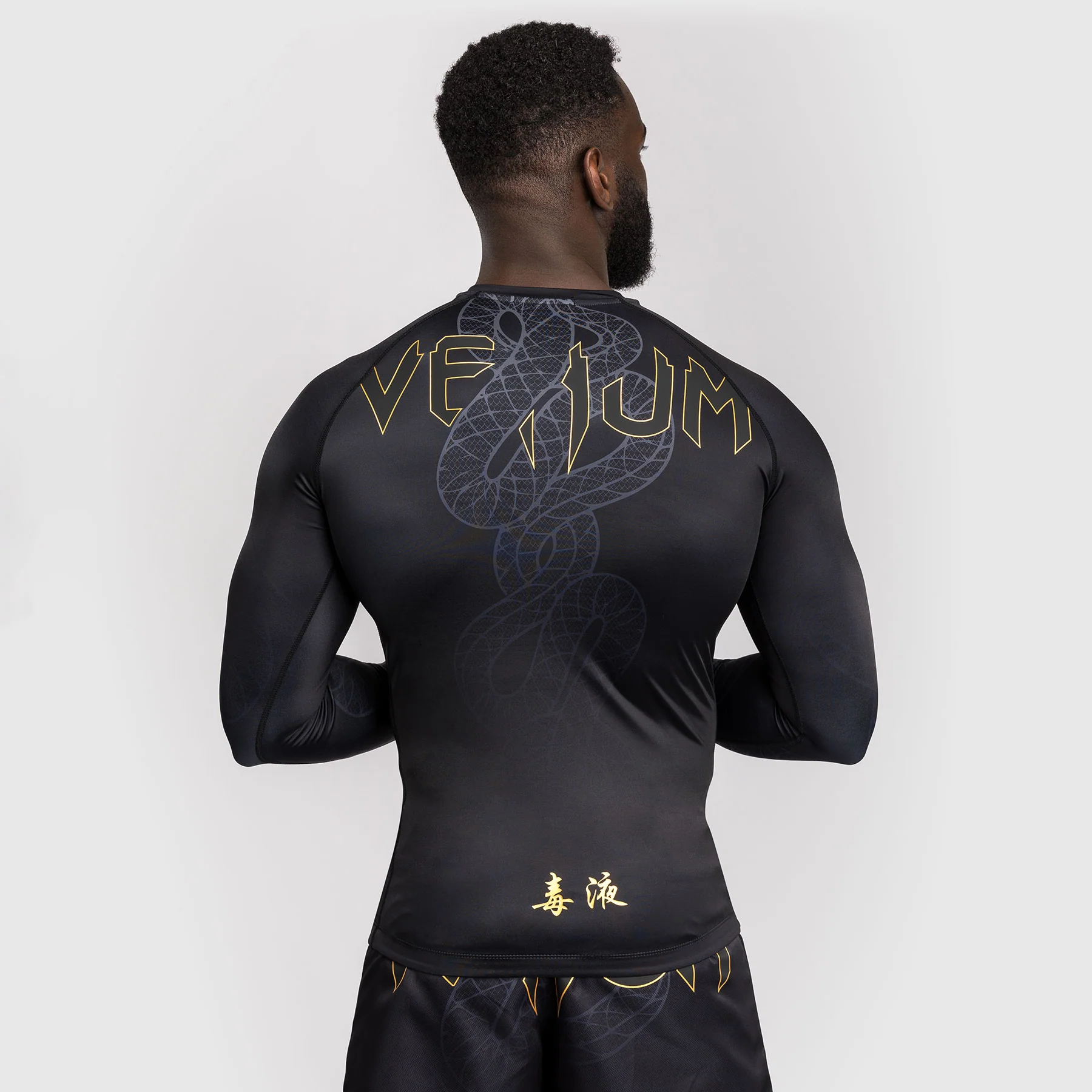 Rashguard Venum Serpenti długi rękaw Czarny  - Image 3