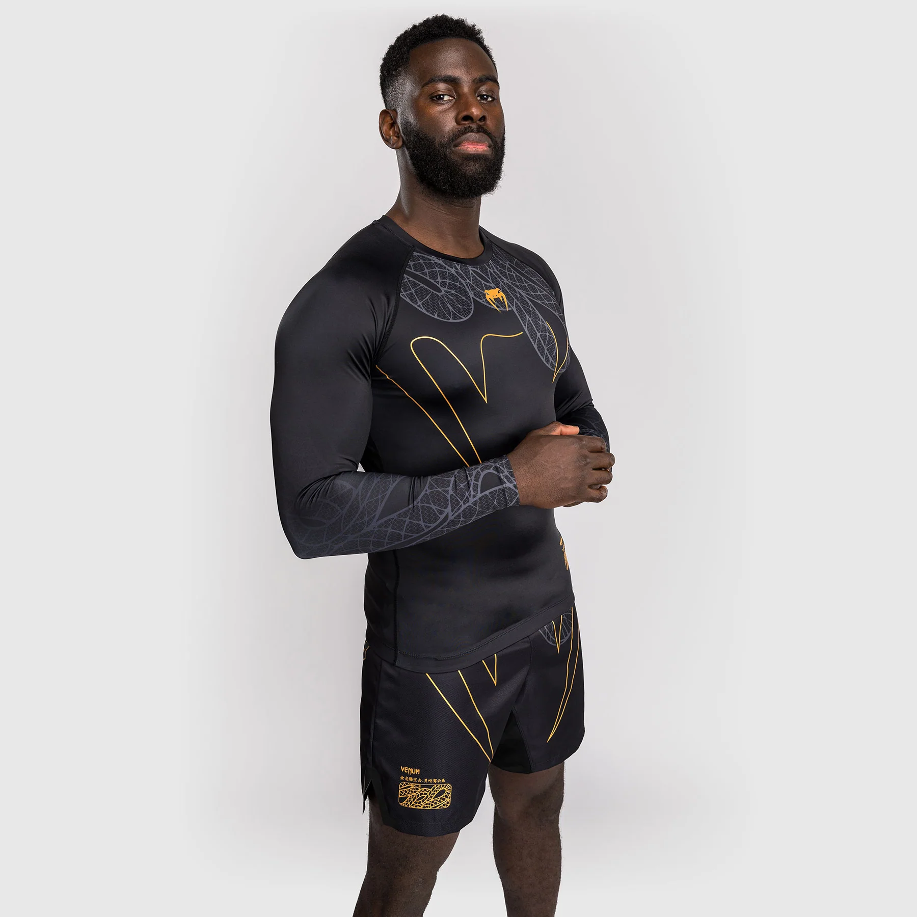 Rashguard Venum Serpenti długi rękaw Czarny  - Image 4