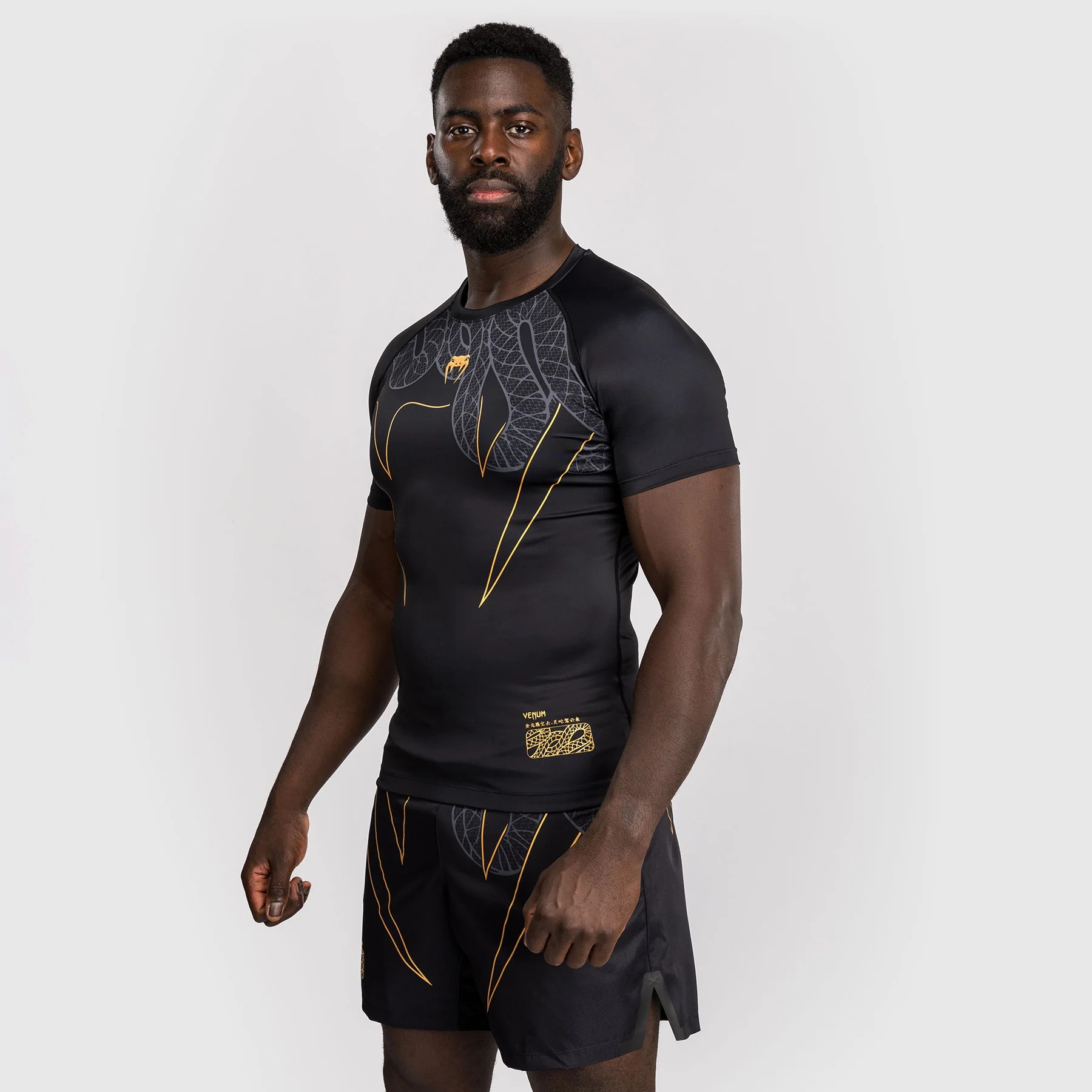 Rashguard Venum Serpenti krótki rękaw Czarny  - Image 2