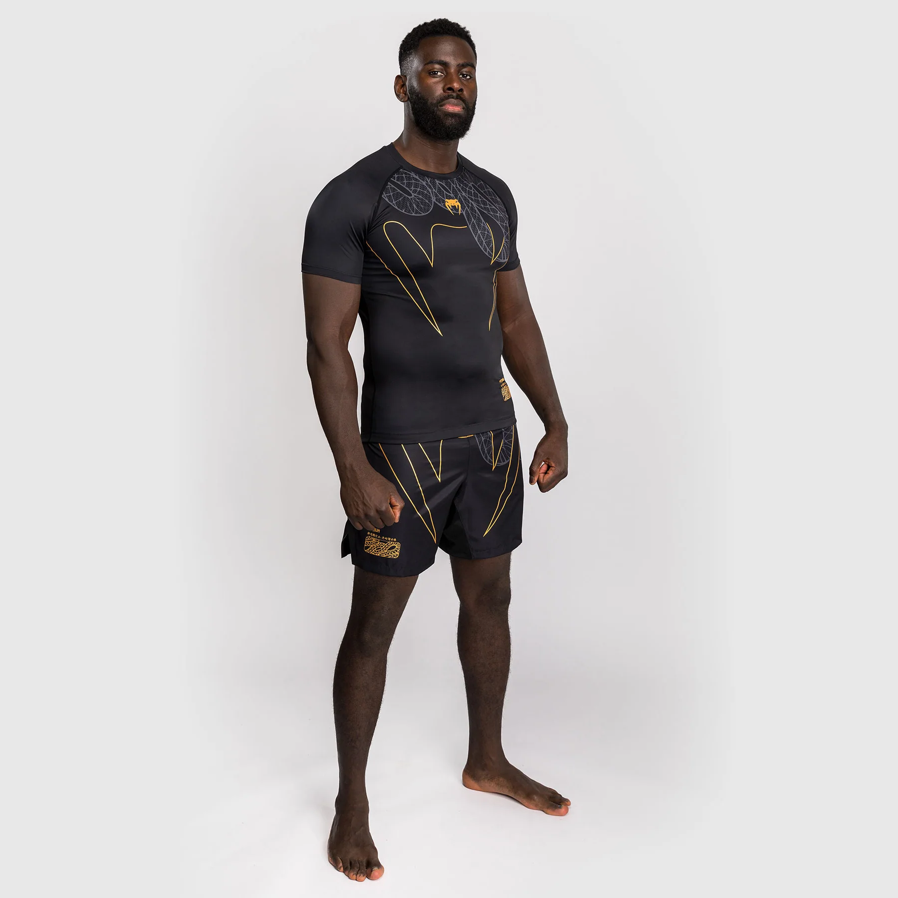 Rashguard Venum Serpenti krótki rękaw Czarny  - Image 4