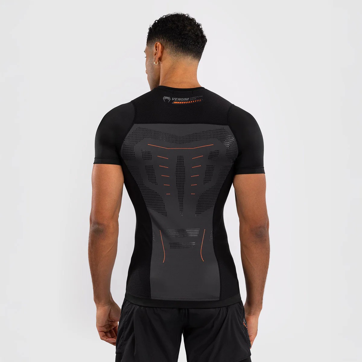 Rashguard Venum Technical 3.0 krótki rękaw Grafit  - Image 4