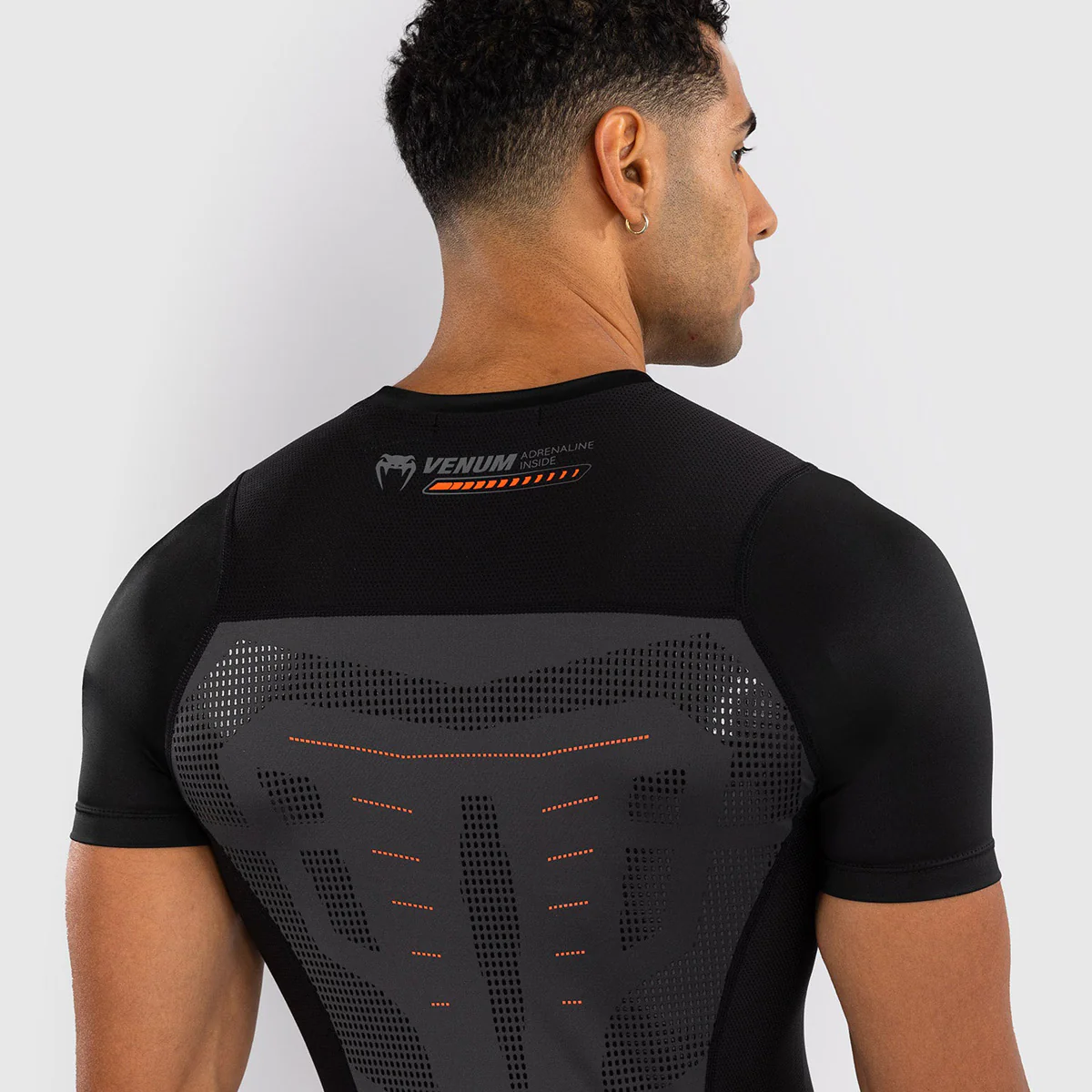 Rashguard Venum Technical 3.0 krótki rękaw Grafit  - Image 5