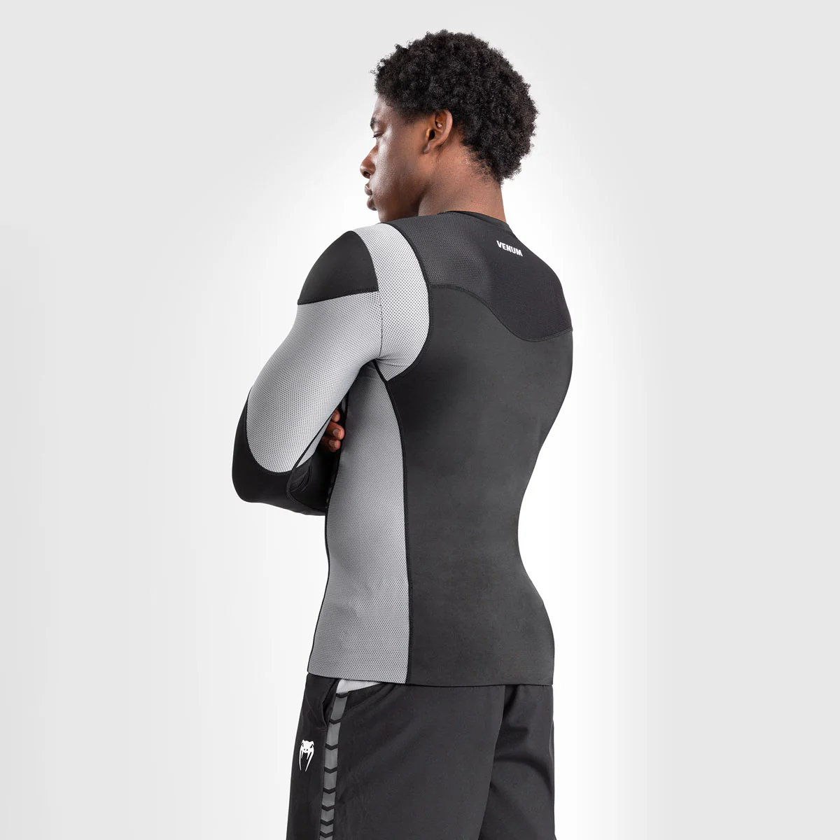 Rashguard Venum Tempest długi rękaw Czarny  - Image 2
