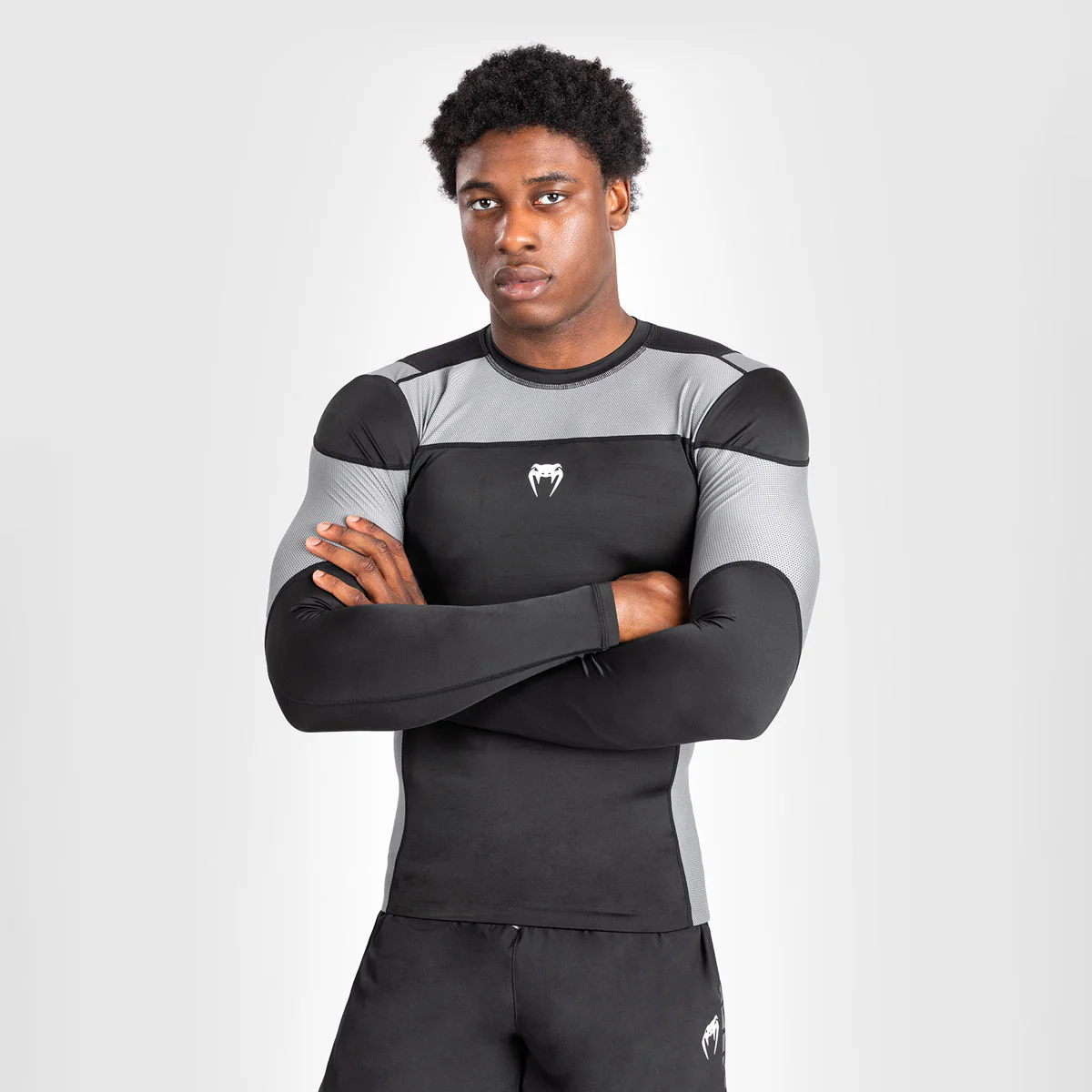 Rashguard Venum Tempest długi rękaw Czarny  - Image 3