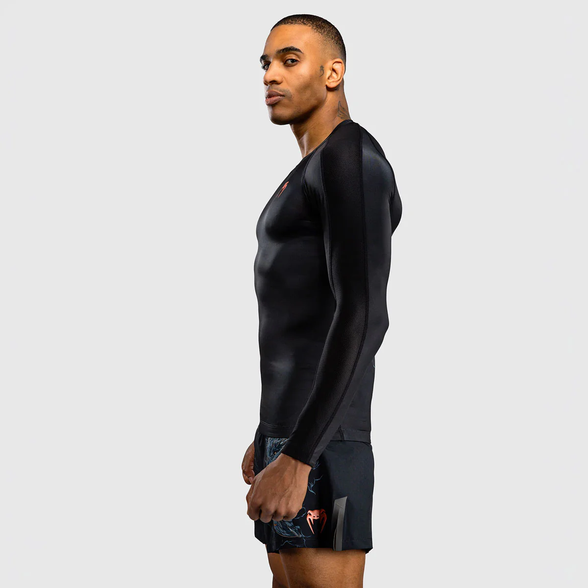 Rashguard Venum Thunder Dragon długie rękawy Czarny  - Image 3