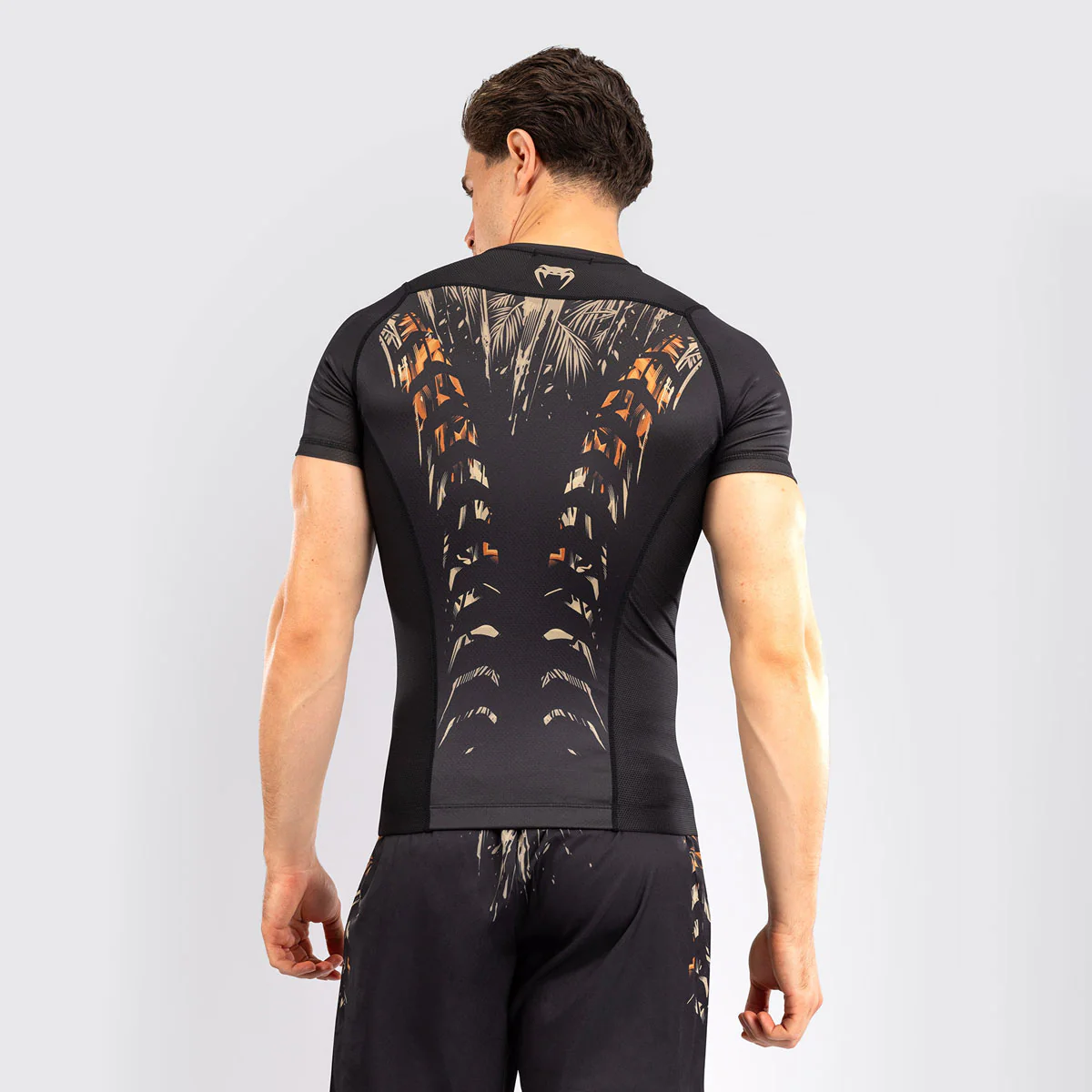 Rashguard Venum Tiger krótki rękaw Czarny  - Image 3