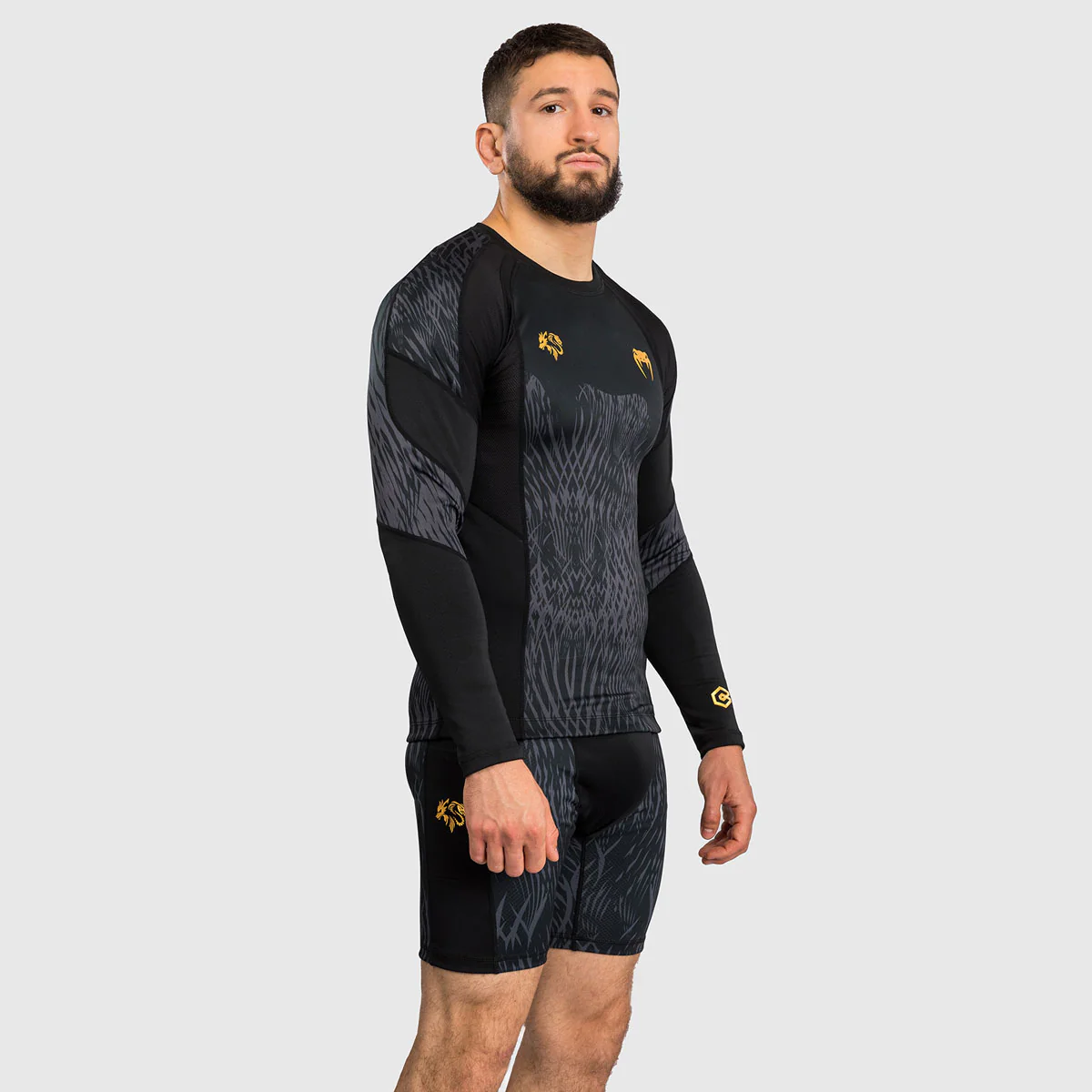 Rashguard Venum x Chimaev Wild Borz długi rękaw Czarny  - Image 3