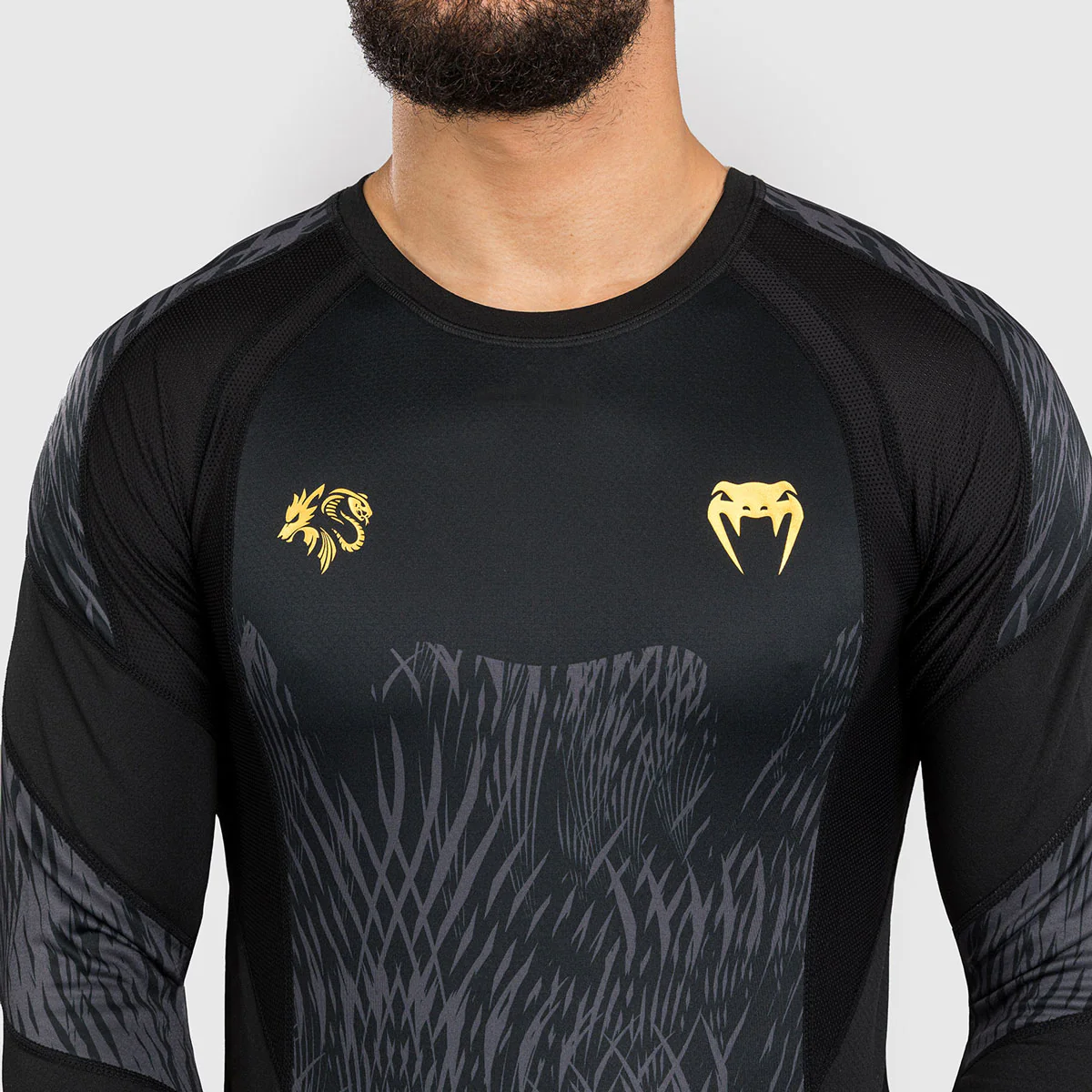 Rashguard Venum x Chimaev Wild Borz długi rękaw Czarny  - Image 5