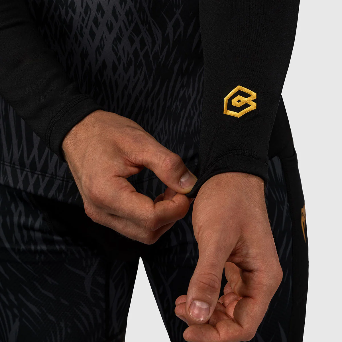 Rashguard Venum x Chimaev Wild Borz długi rękaw Czarny  - Image 7