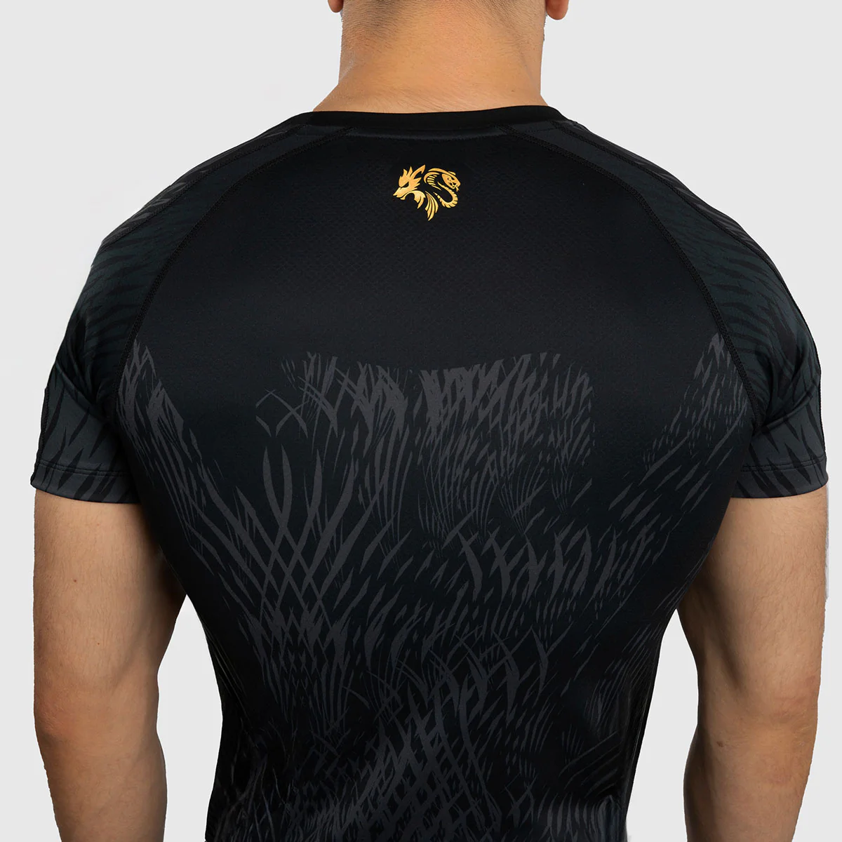 Rashguard Venum x Chimaev Wild Borz krótki rękaw Czarny  - Image 7