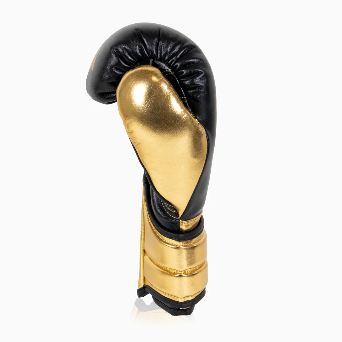 Rękawice bokserskie Adidas Hybrid 500 Pro z Rzep Czarny-złoty  - Image 4