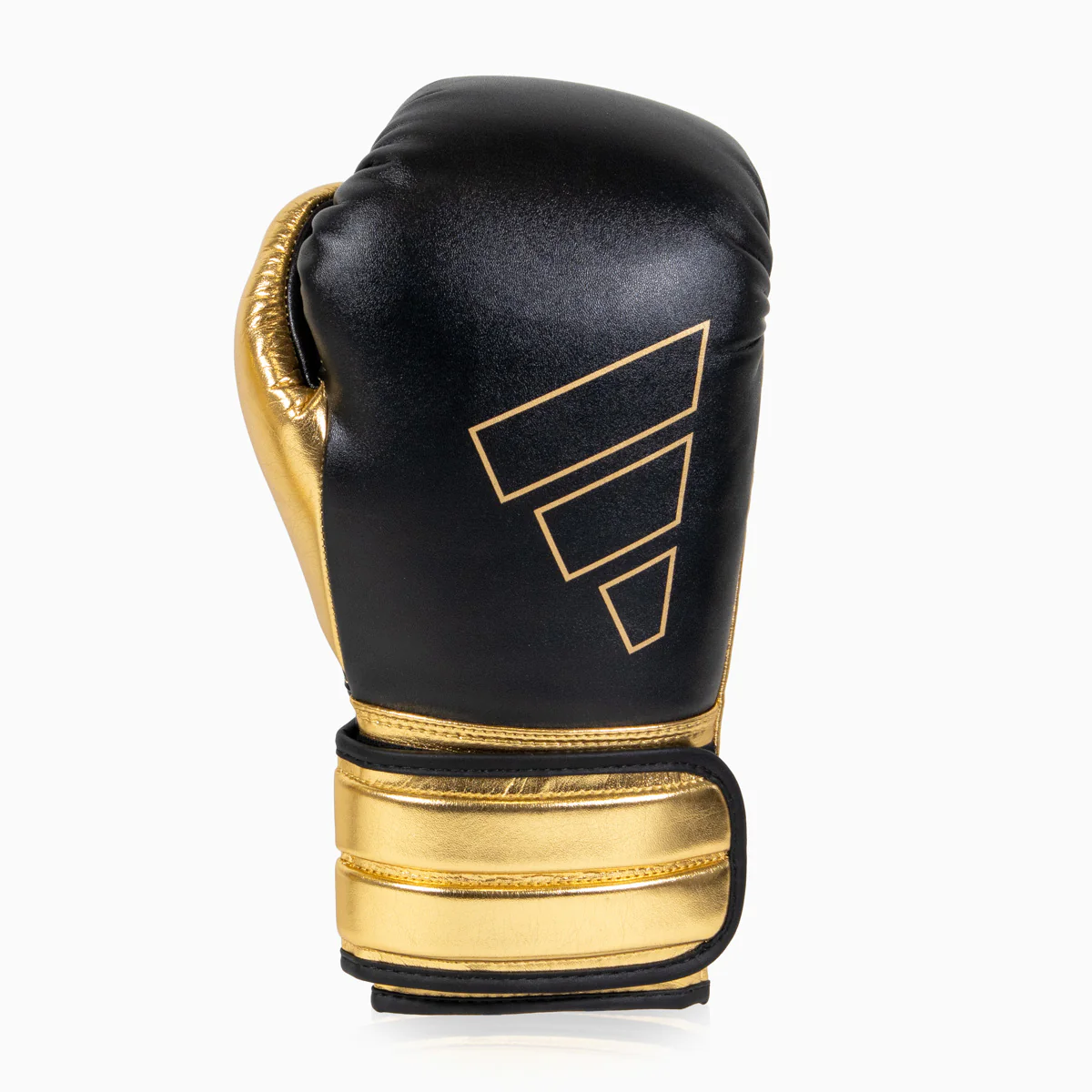 Rękawice bokserskie Adidas Hybrid 500 Pro z Rzep Czarny-złoty  - Image 5