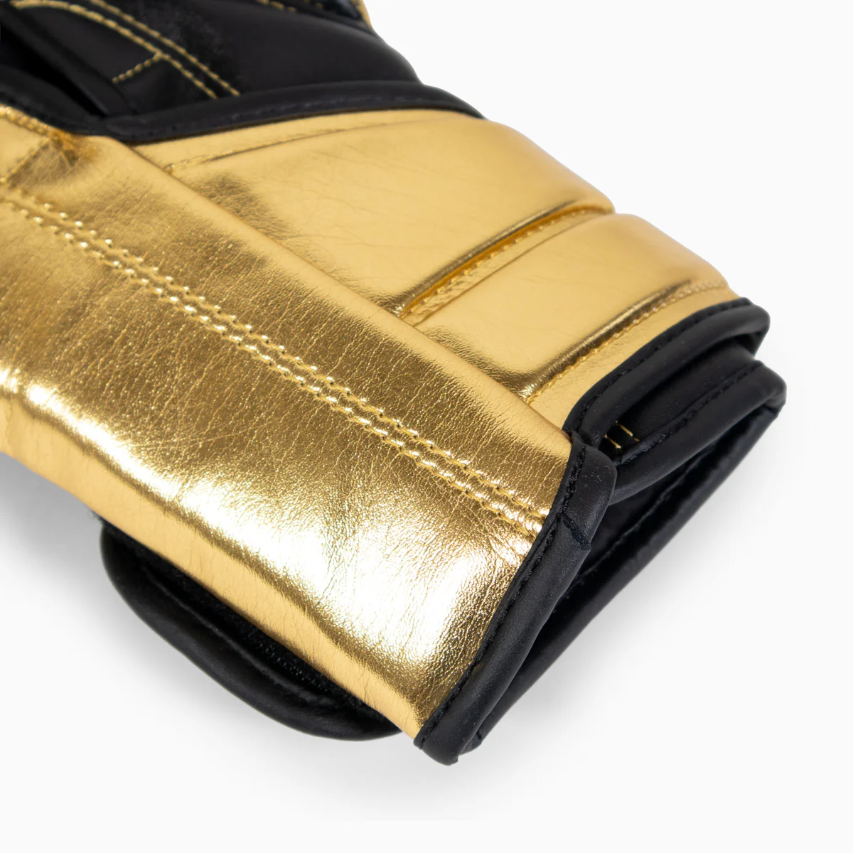 Rękawice bokserskie Adidas Hybrid 500 Pro z Rzep Czarny-złoty  - Image 8
