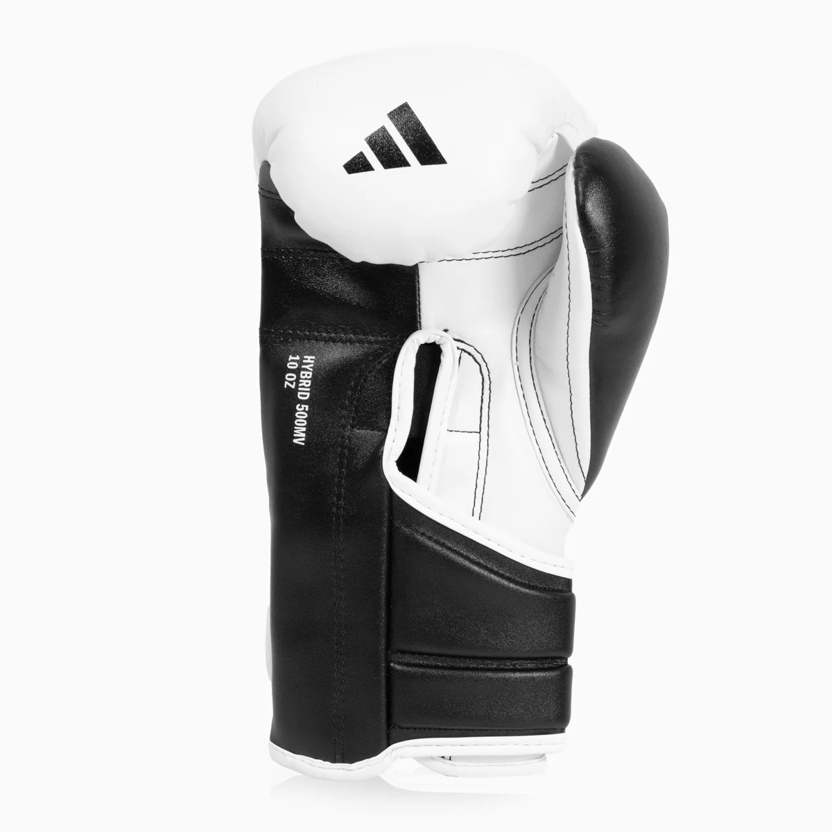 Rękawice bokserskie Adidas Hybrid 500 Za i przeciw Rzep Czarny-biały  - Image 3