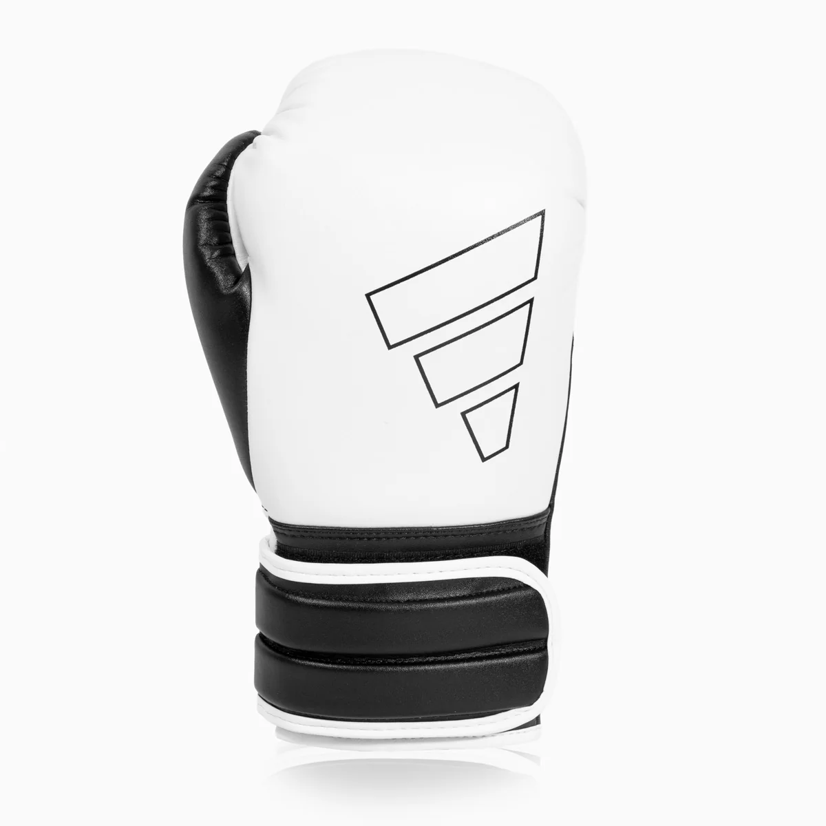 Rękawice bokserskie Adidas Hybrid 500 Za i przeciw Rzep Czarny-biały  - Image 5